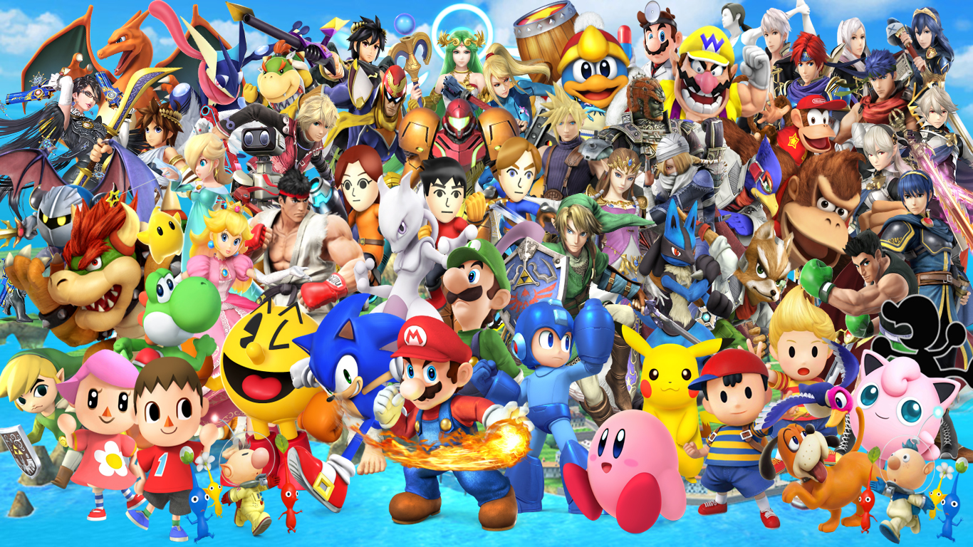 Super Smash Bros Wii U Characters Wallpapers