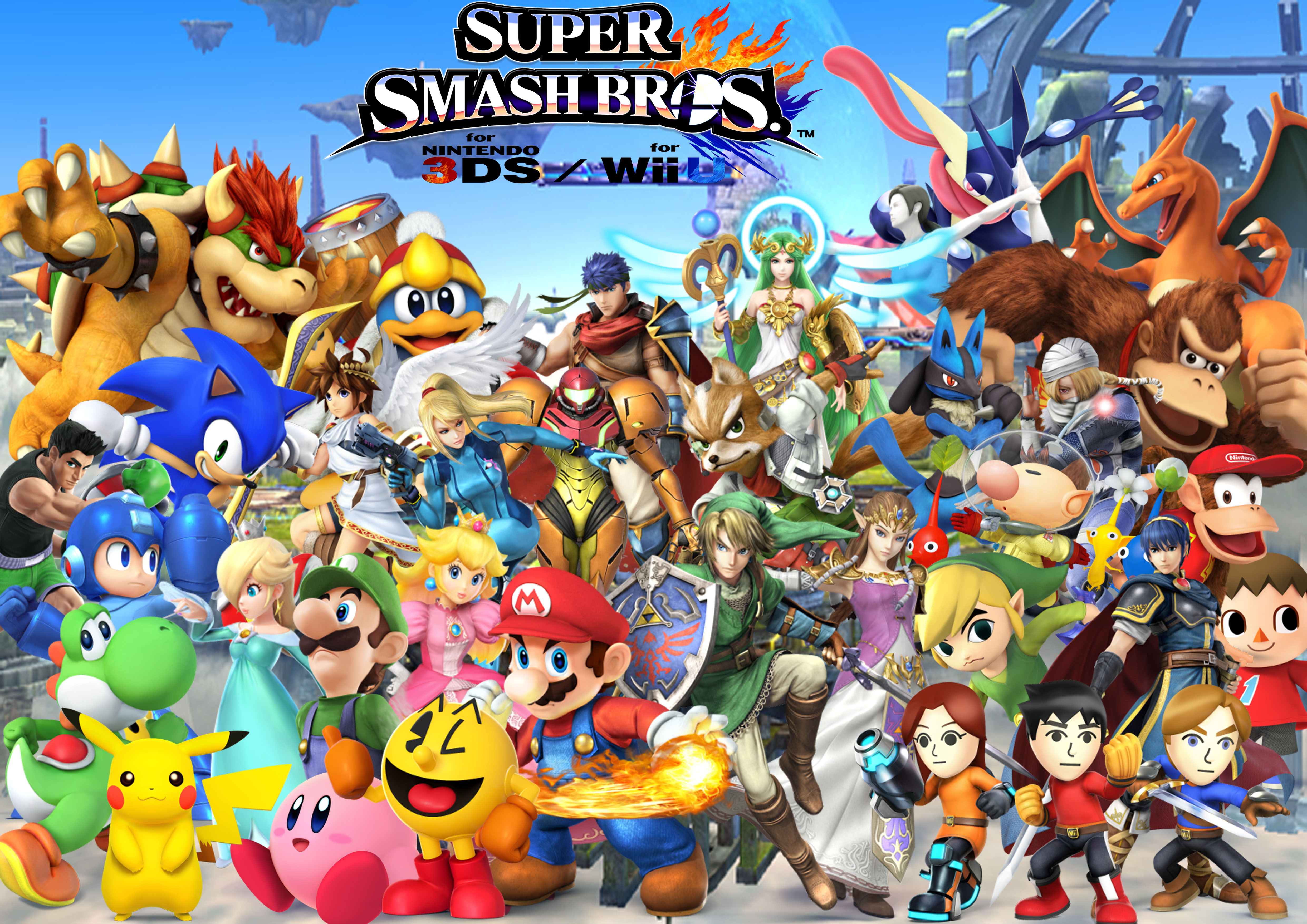 Super Smash Bros. for Nintendo 3DS and Wii U Wallpapers