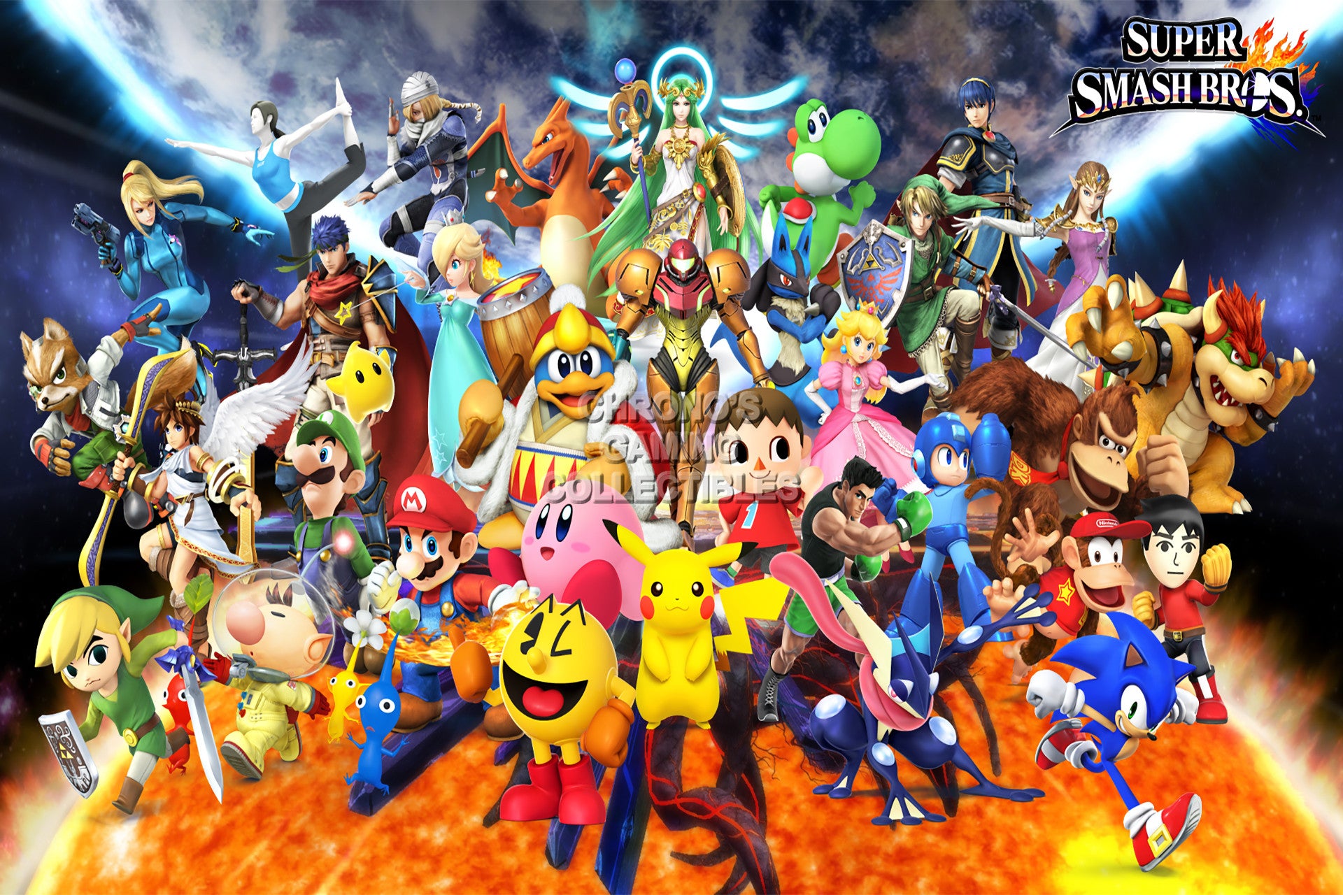 Super Smash Bros. for Nintendo 3DS and Wii U Wallpapers