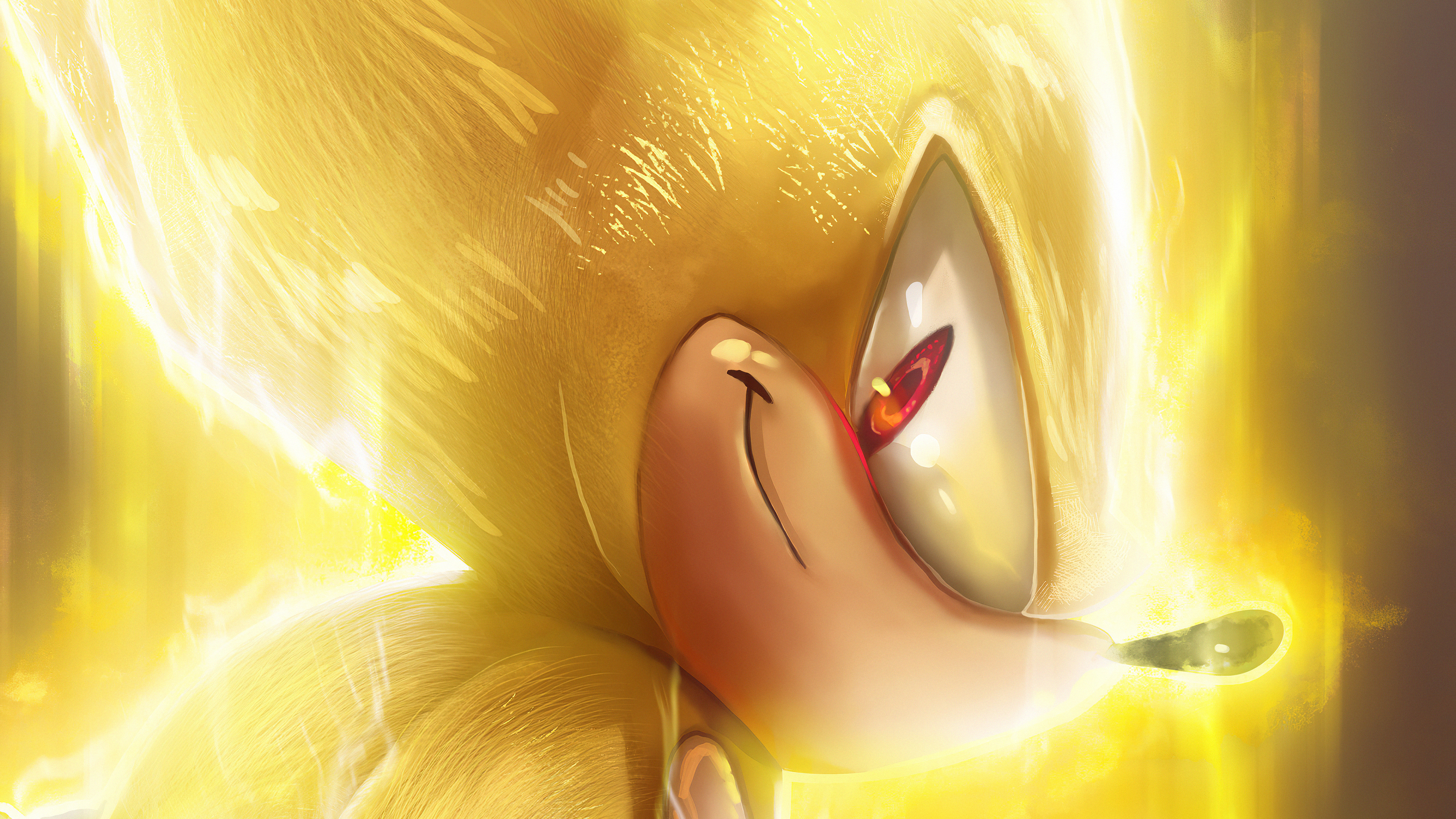 Super Sonic Hedgehog 4K Wallpapers