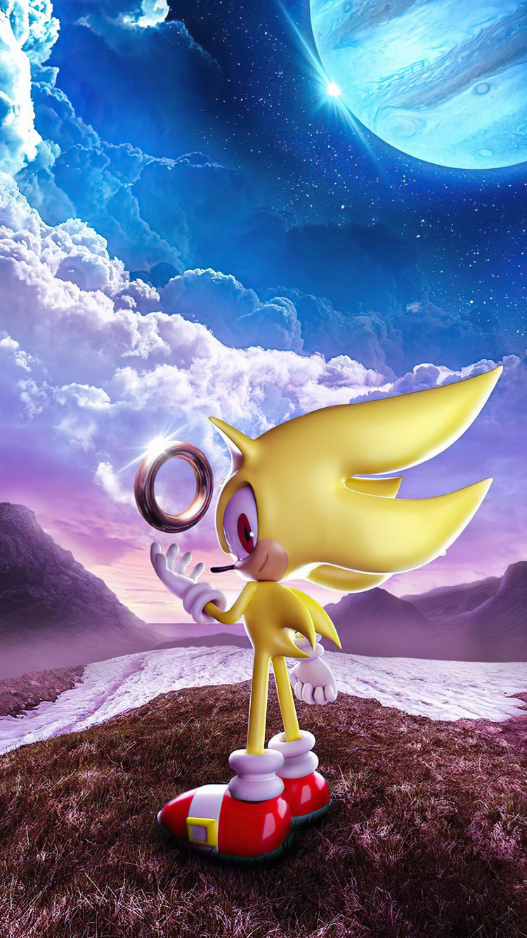 Super Sonic Hedgehog 4K Wallpapers