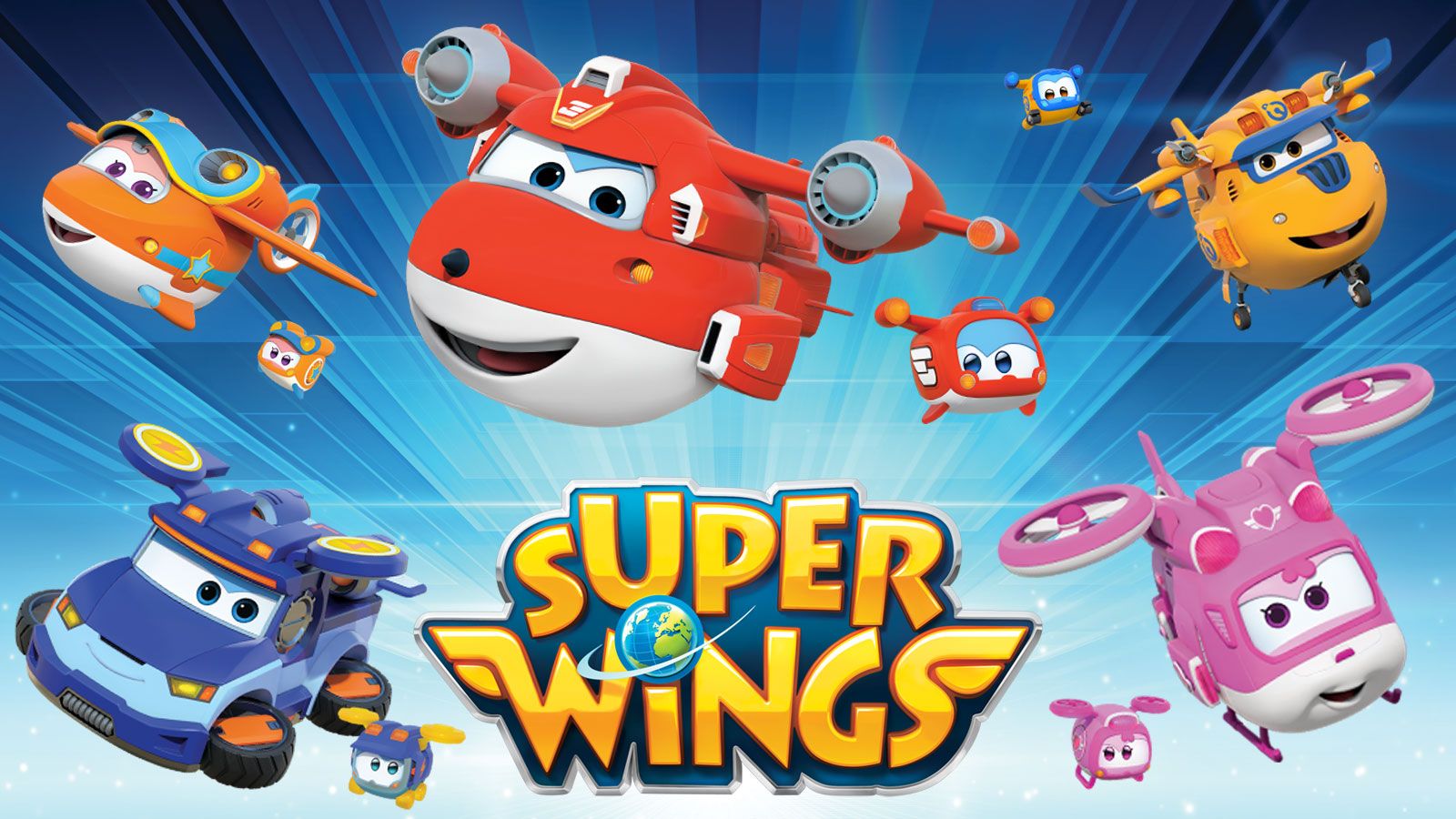 Super Wings Backdrop Wallpapers