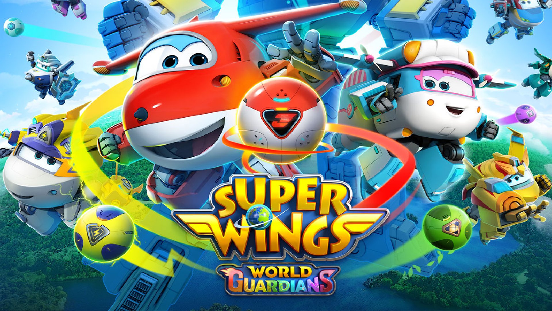 Super Wings Backdrop Wallpapers