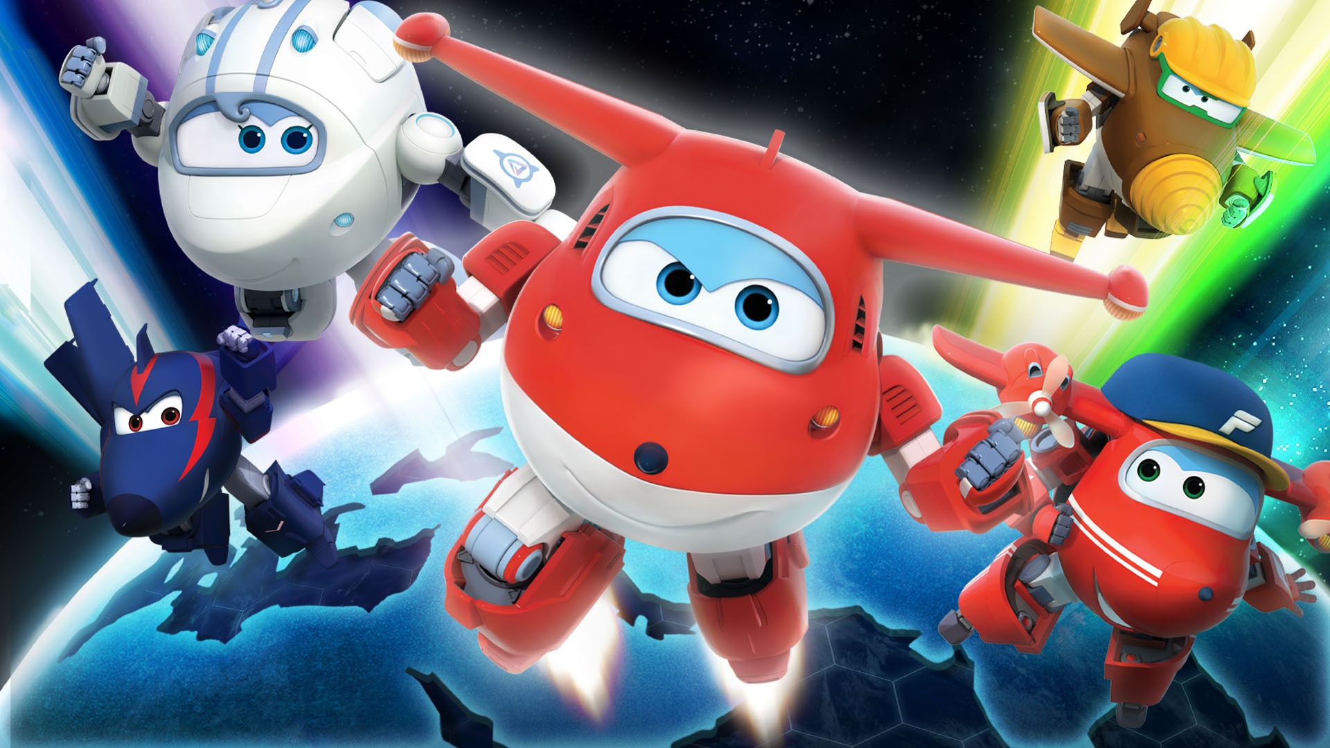 Super Wings Backdrop Wallpapers