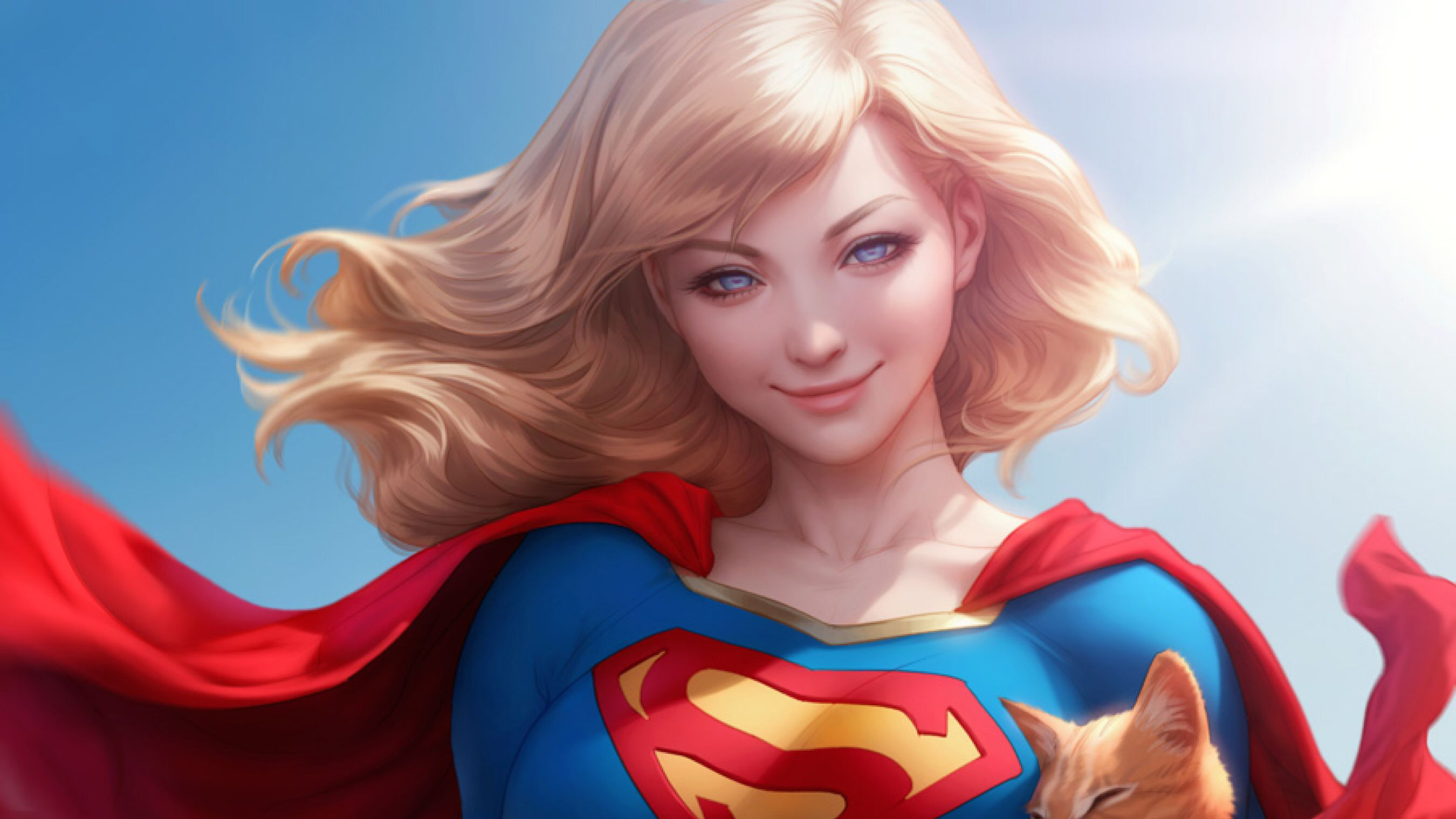 Supergirl 4K Digital Art Wallpapers