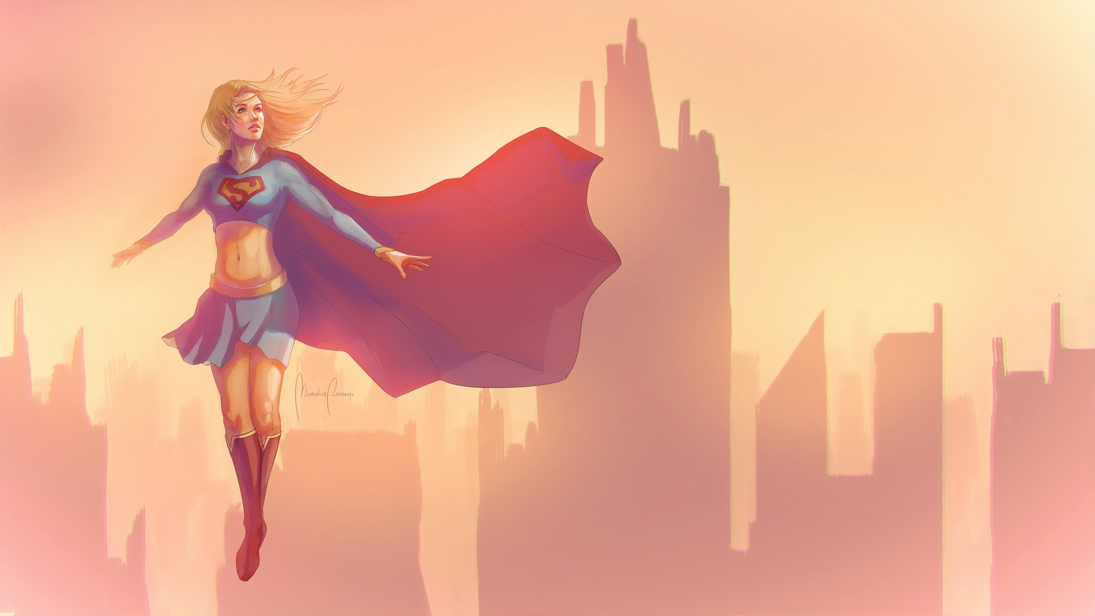 Supergirl 4K Digital Art Wallpapers