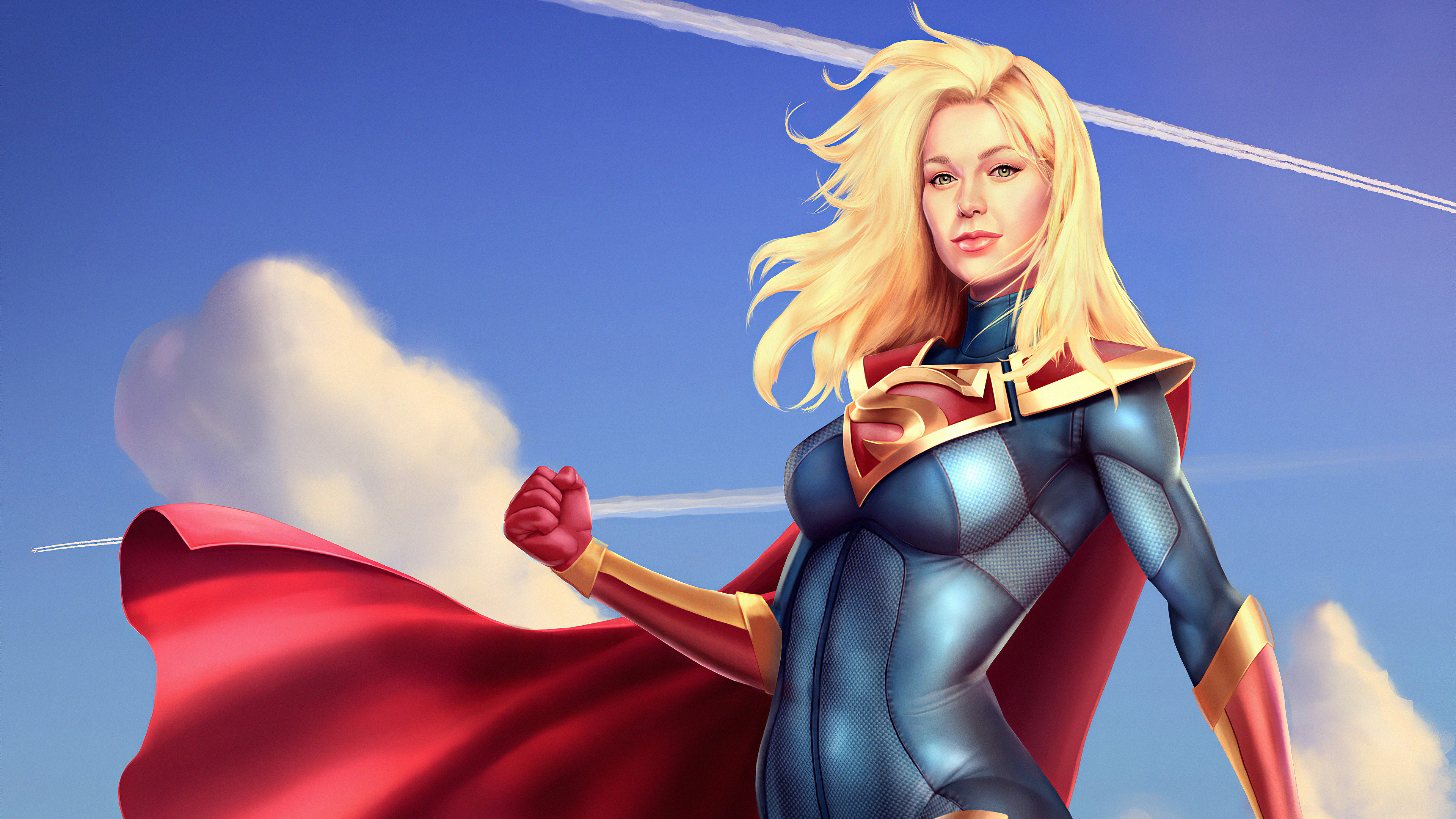 Supergirl 4K Digital Art Wallpapers