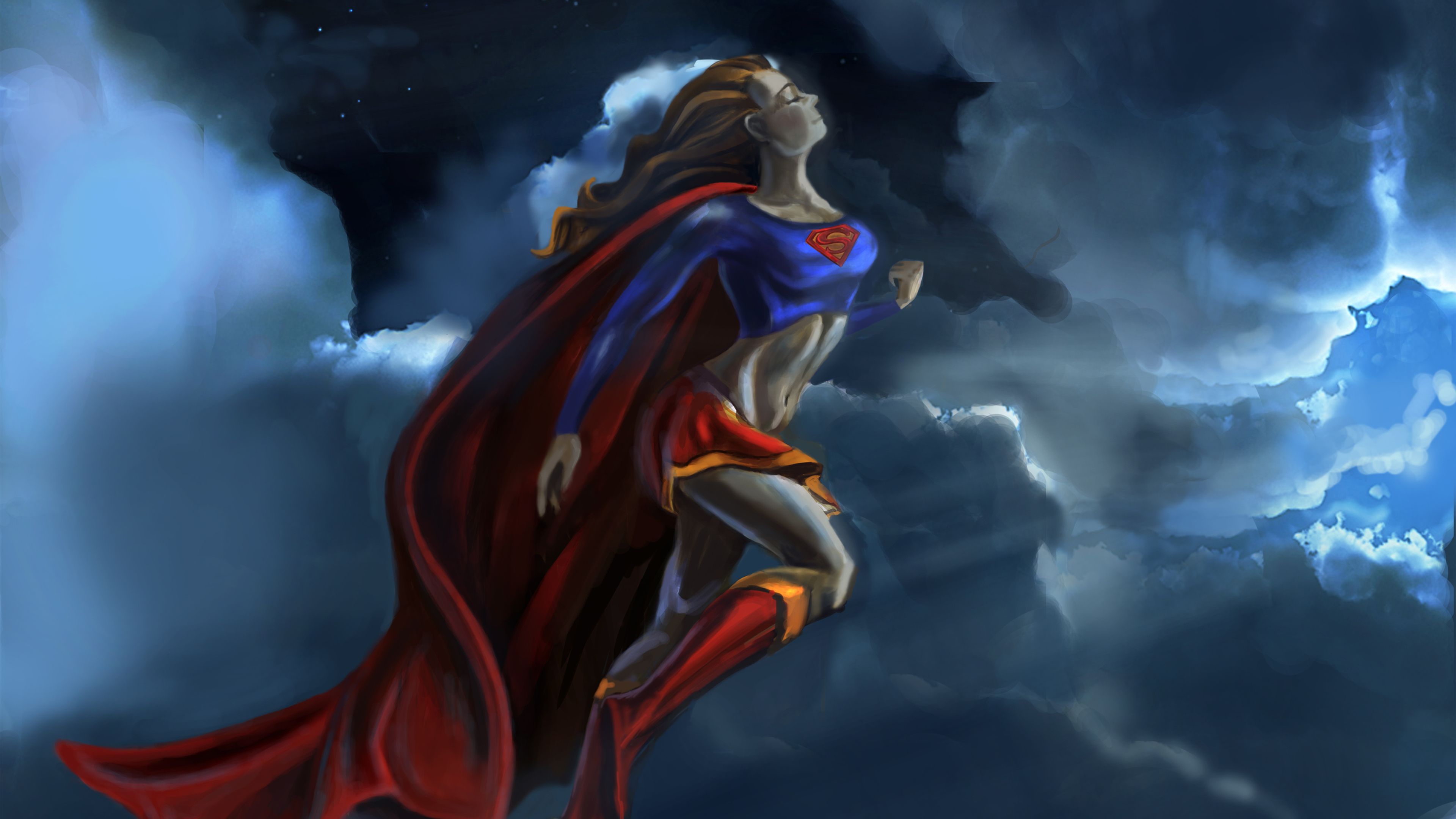 Supergirl 4K Digital Art Wallpapers