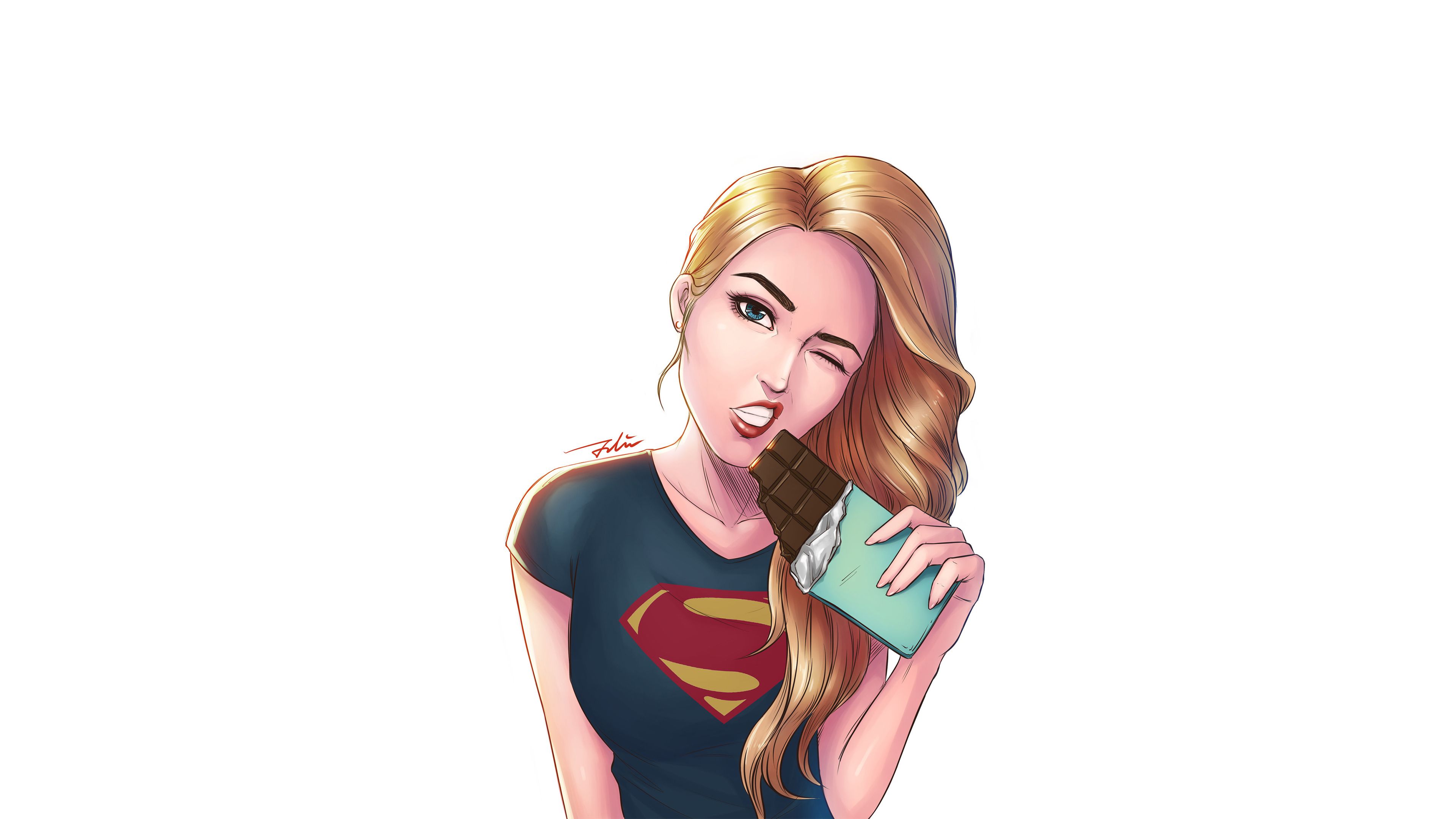 Supergirl 4K Digital Art Wallpapers