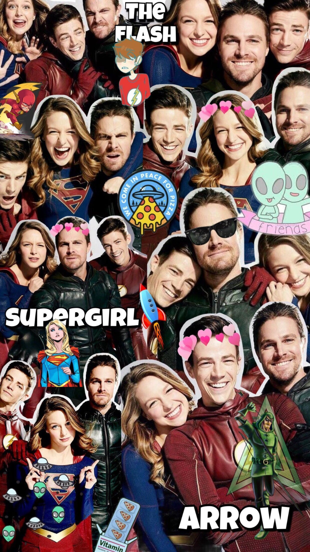 Supergirl And Superman Arrowverse Wallpapers