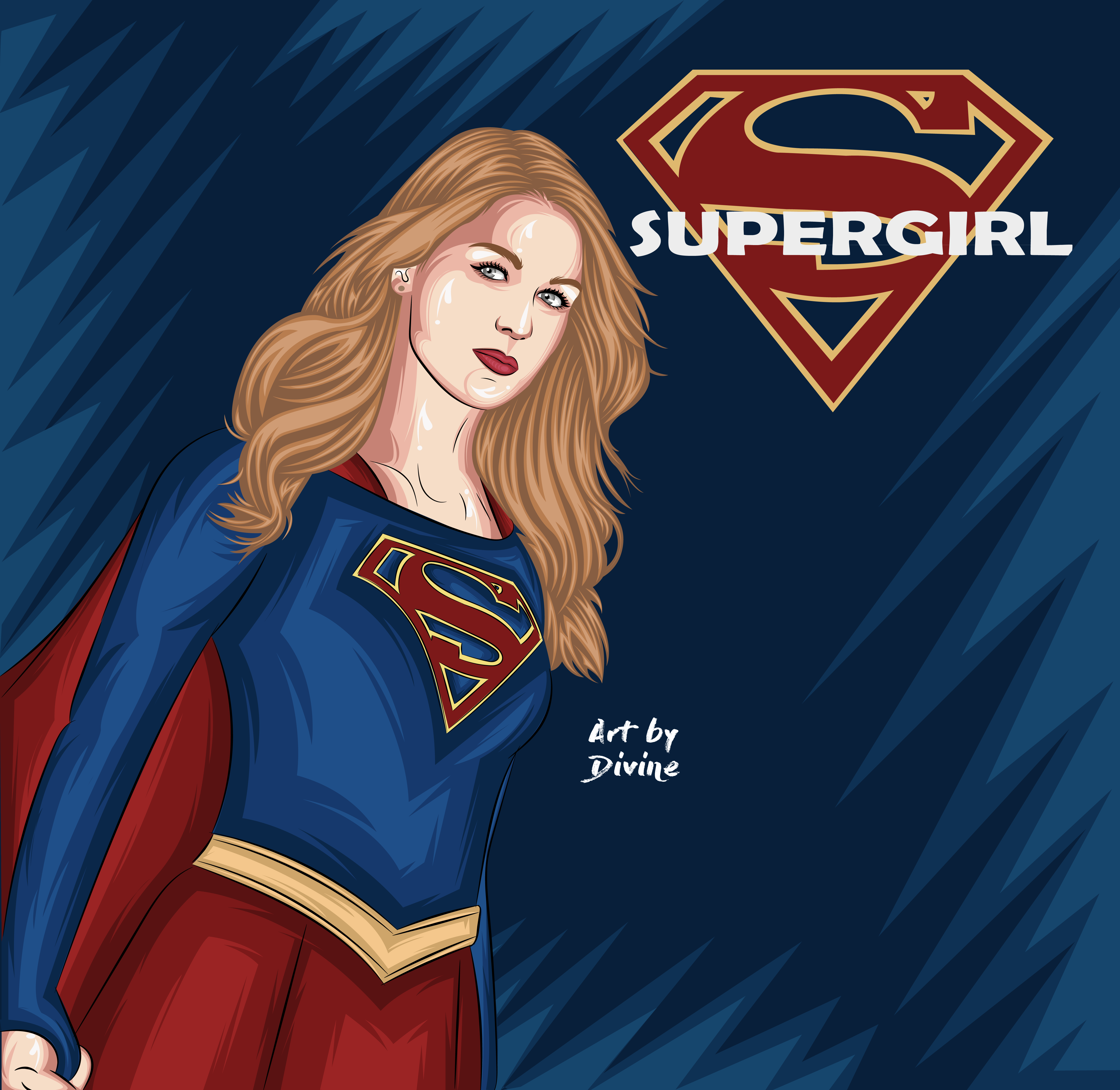 Supergirl Art Wallpapers