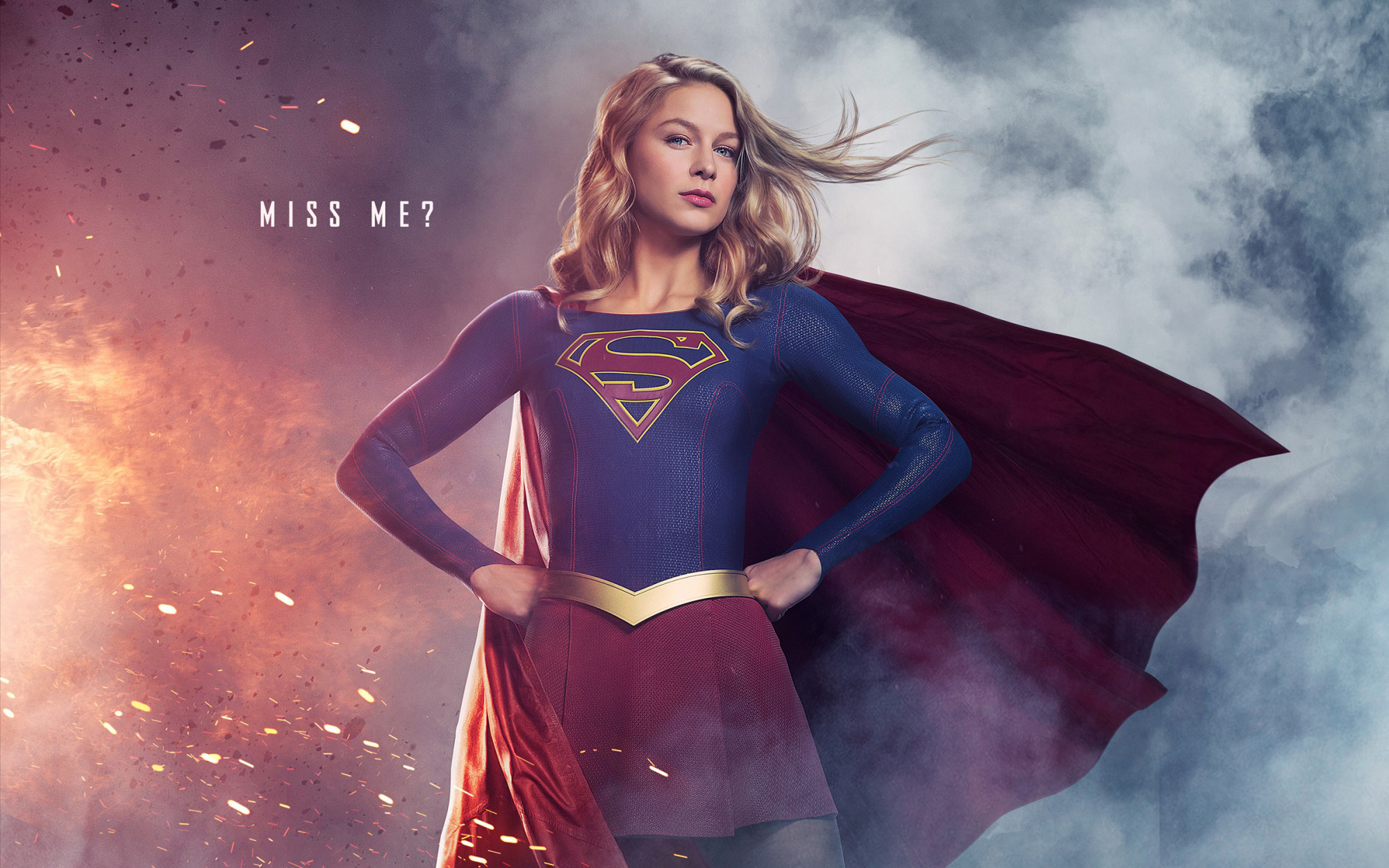 Supergirl Melissa Benoist Season 3 Wallpapers