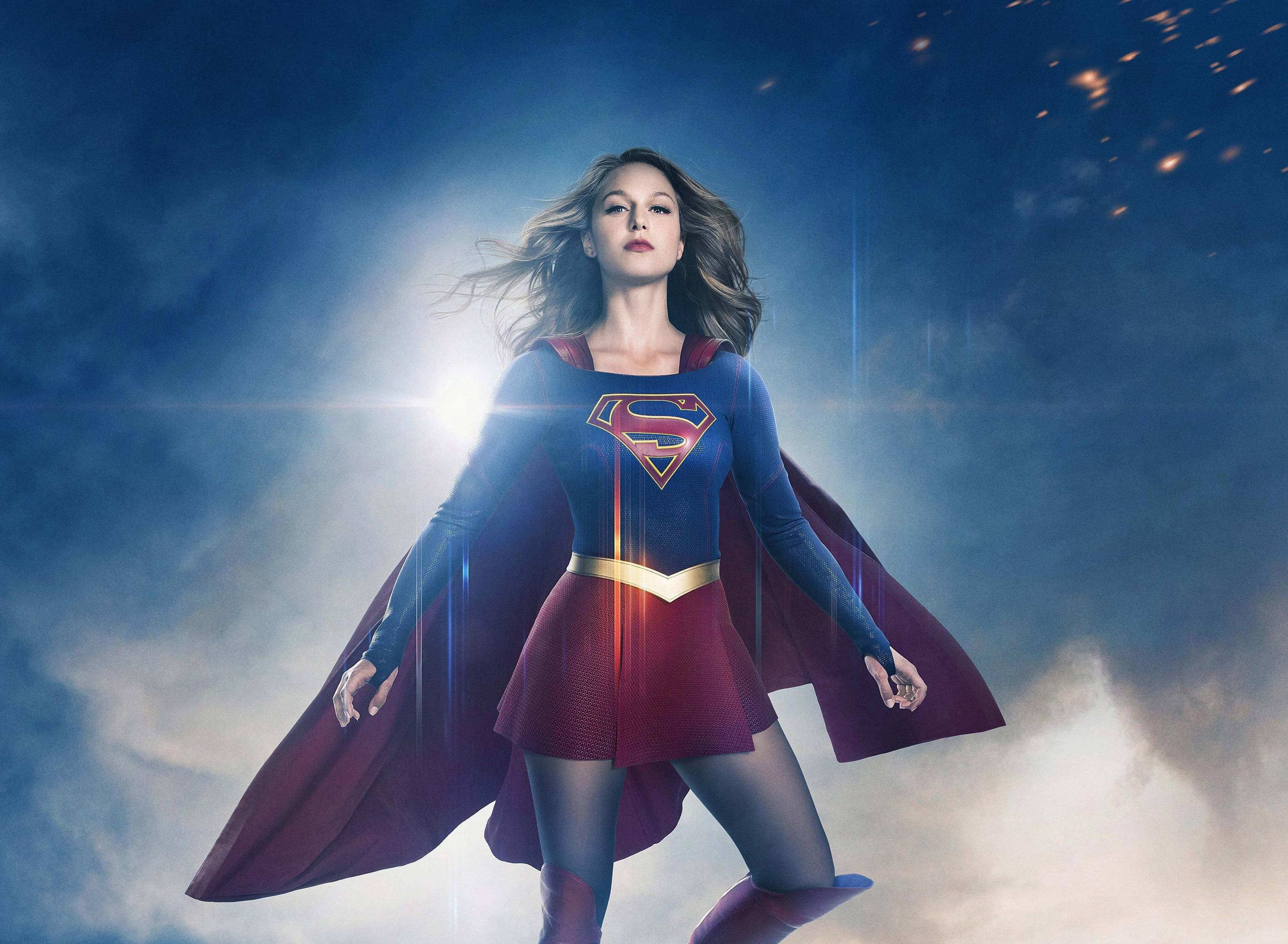 Supergirl Melissa Benoist Season 3 Wallpapers