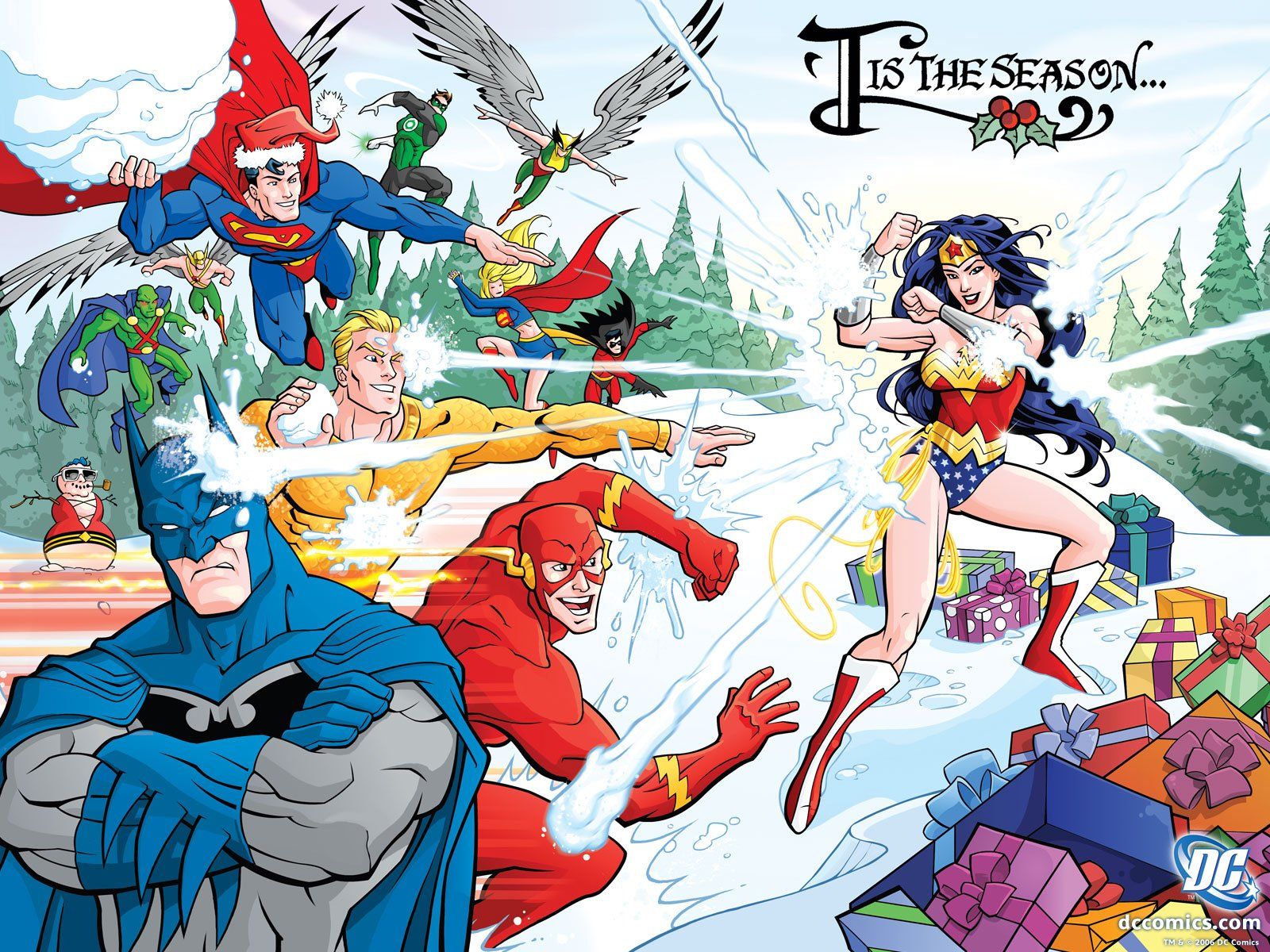 Superhero Christmas Wallpapers