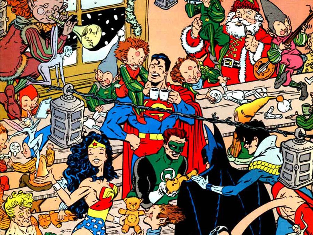 Superhero Christmas Wallpapers
