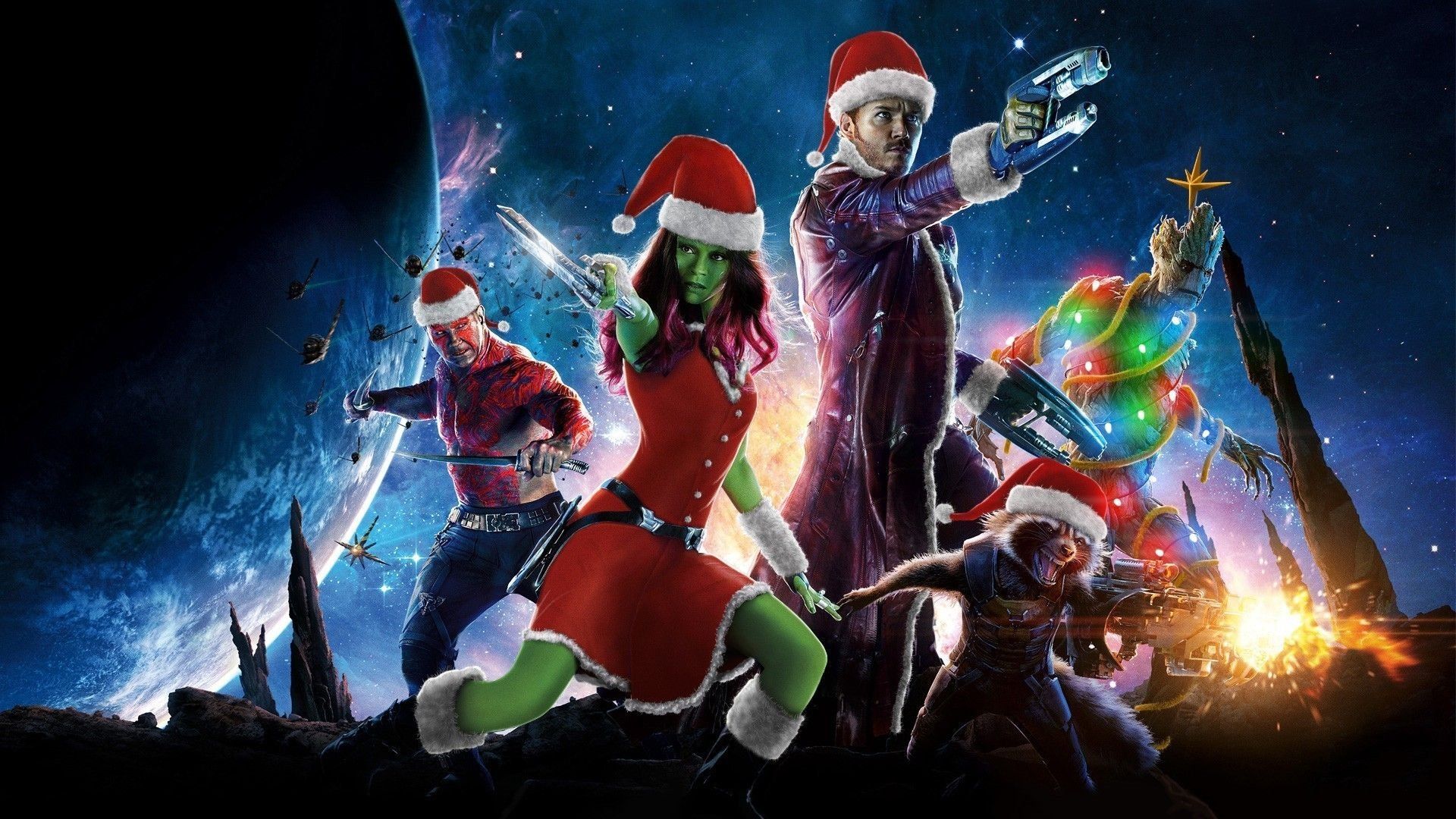 Superhero Christmas Wallpapers