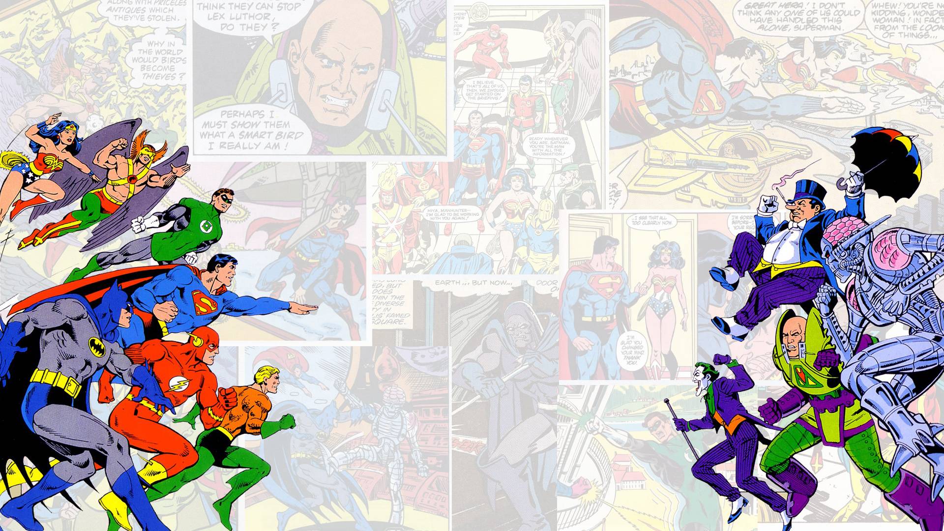 Superman, Catwoman, Harley Quinn And Flash In Dc Comics Wallpapers