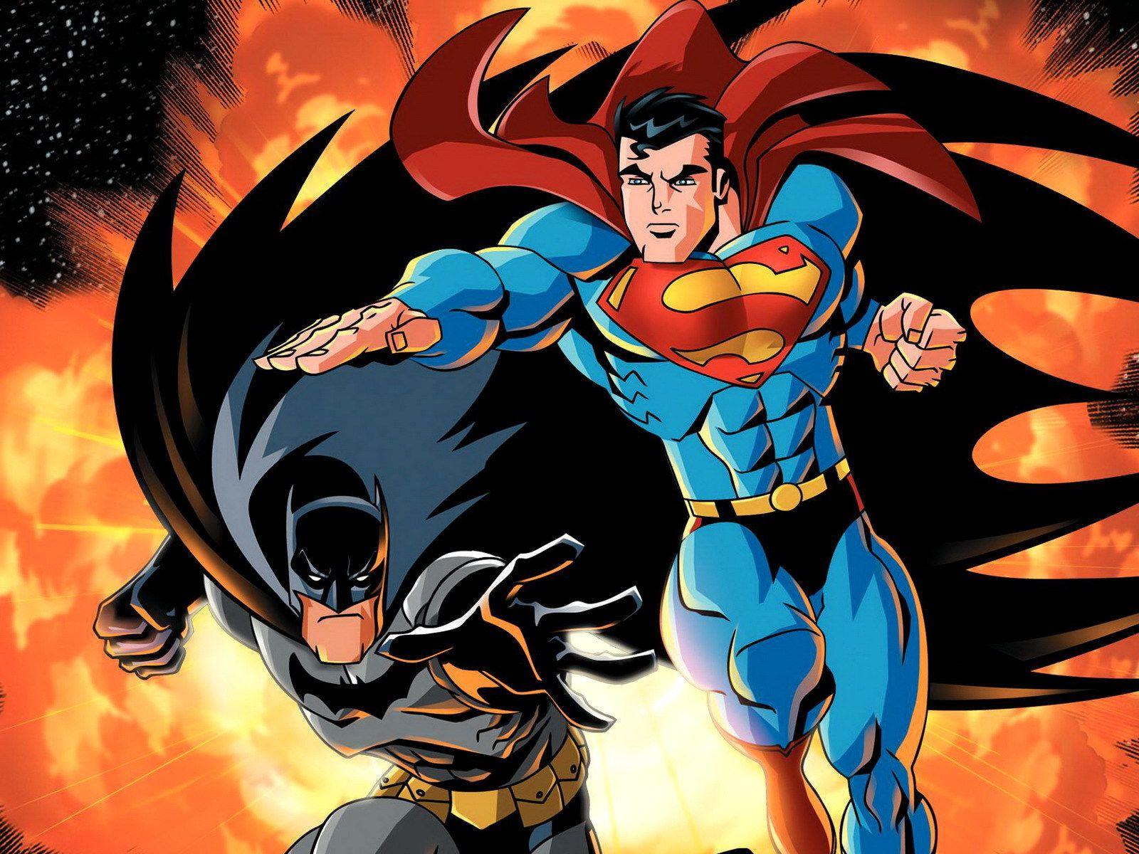 Superman And Batman Dc Comics Superheroes Artwork Wallpapers