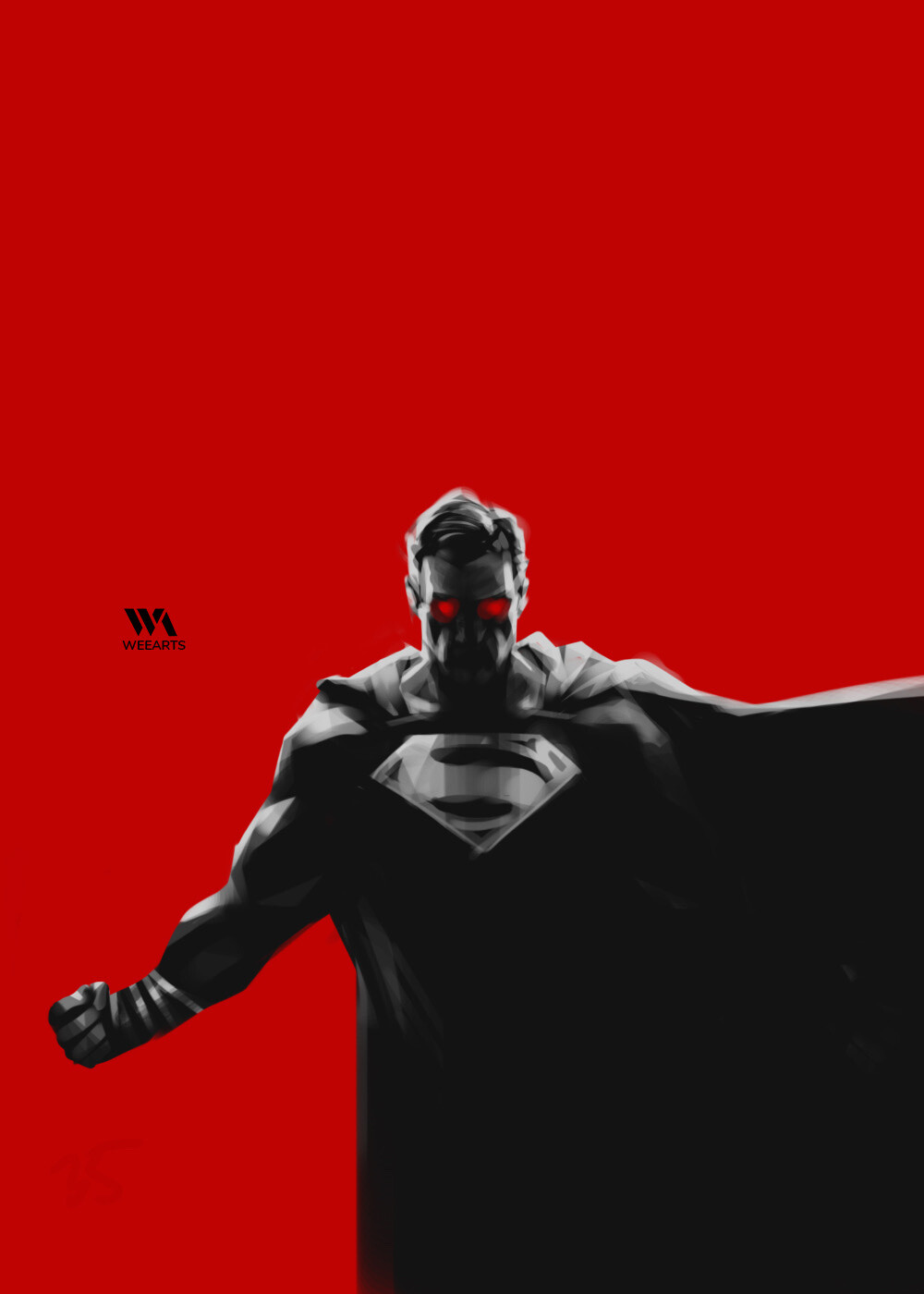 Superman Black Suit Justice League Art Wallpapers