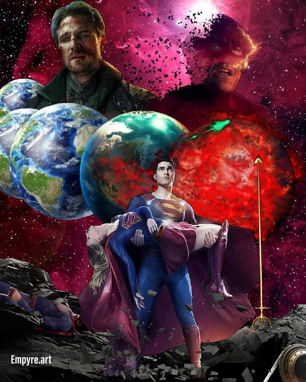 Superman Crisis On Infinite Earths Wallpapers