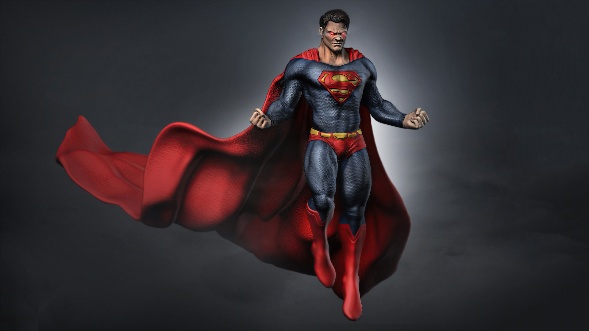 Superman Flying Digital 2020 Wallpapers