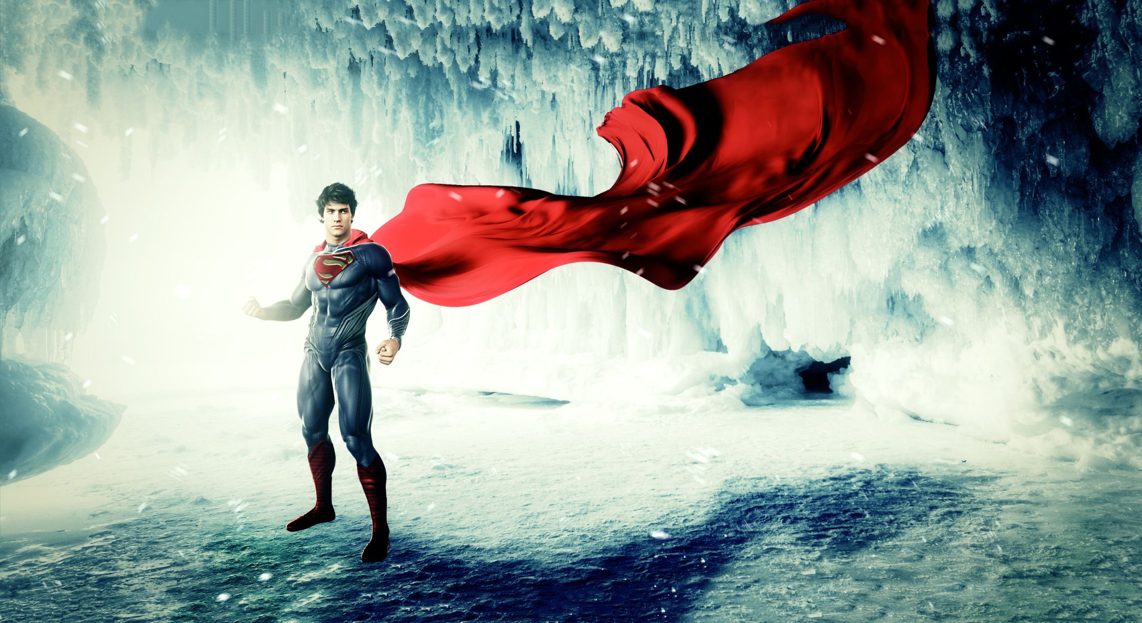 Superman Flying Wallpapers