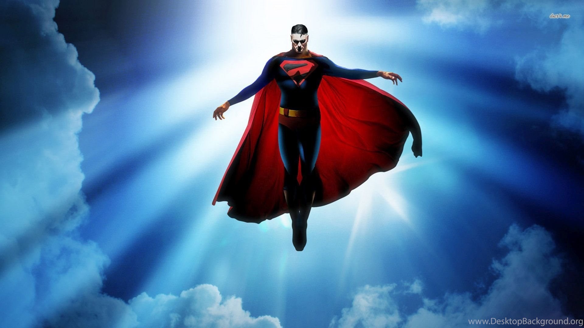 Superman Flying Wallpapers