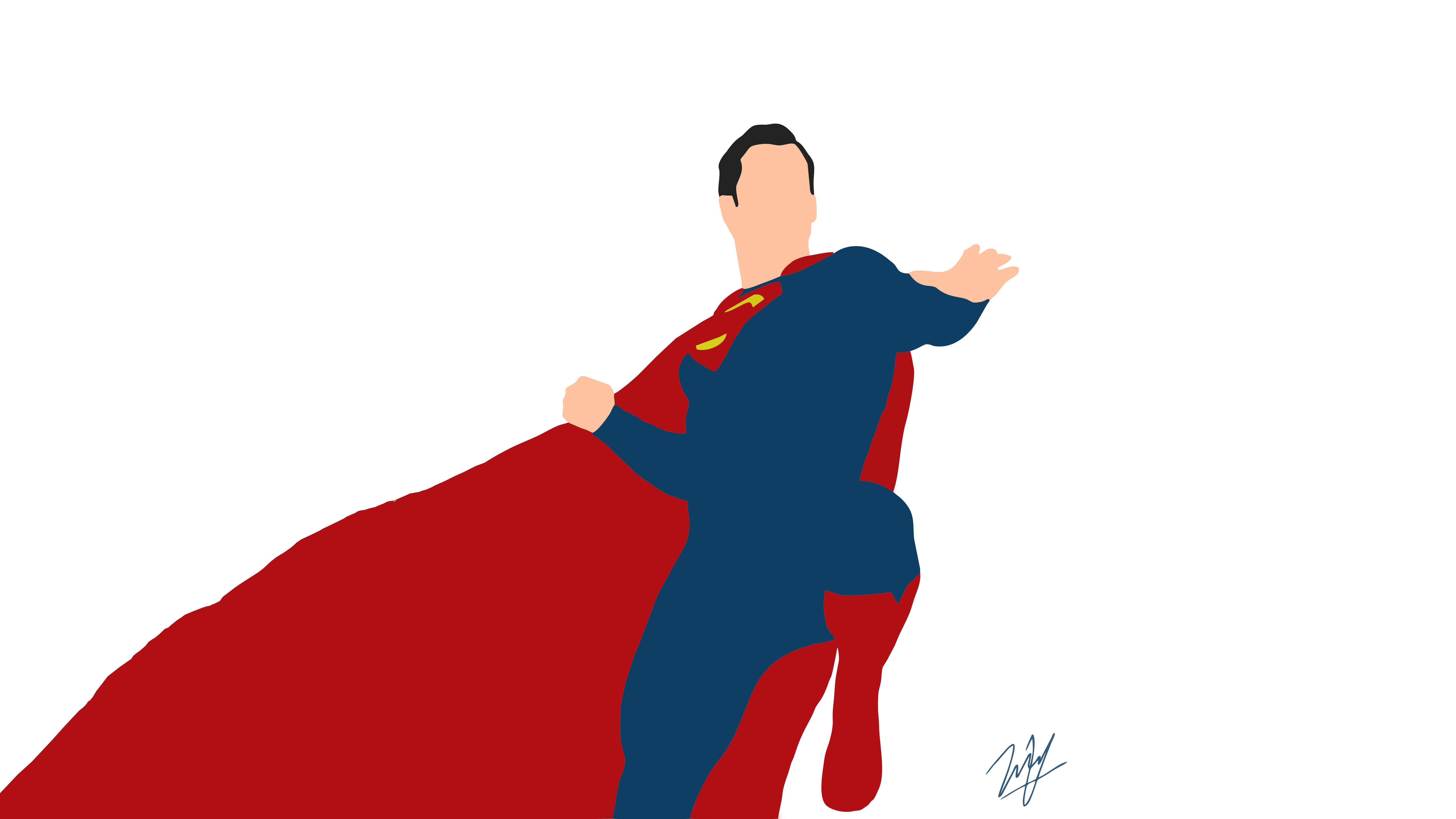 Superman Minimal Wallpapers