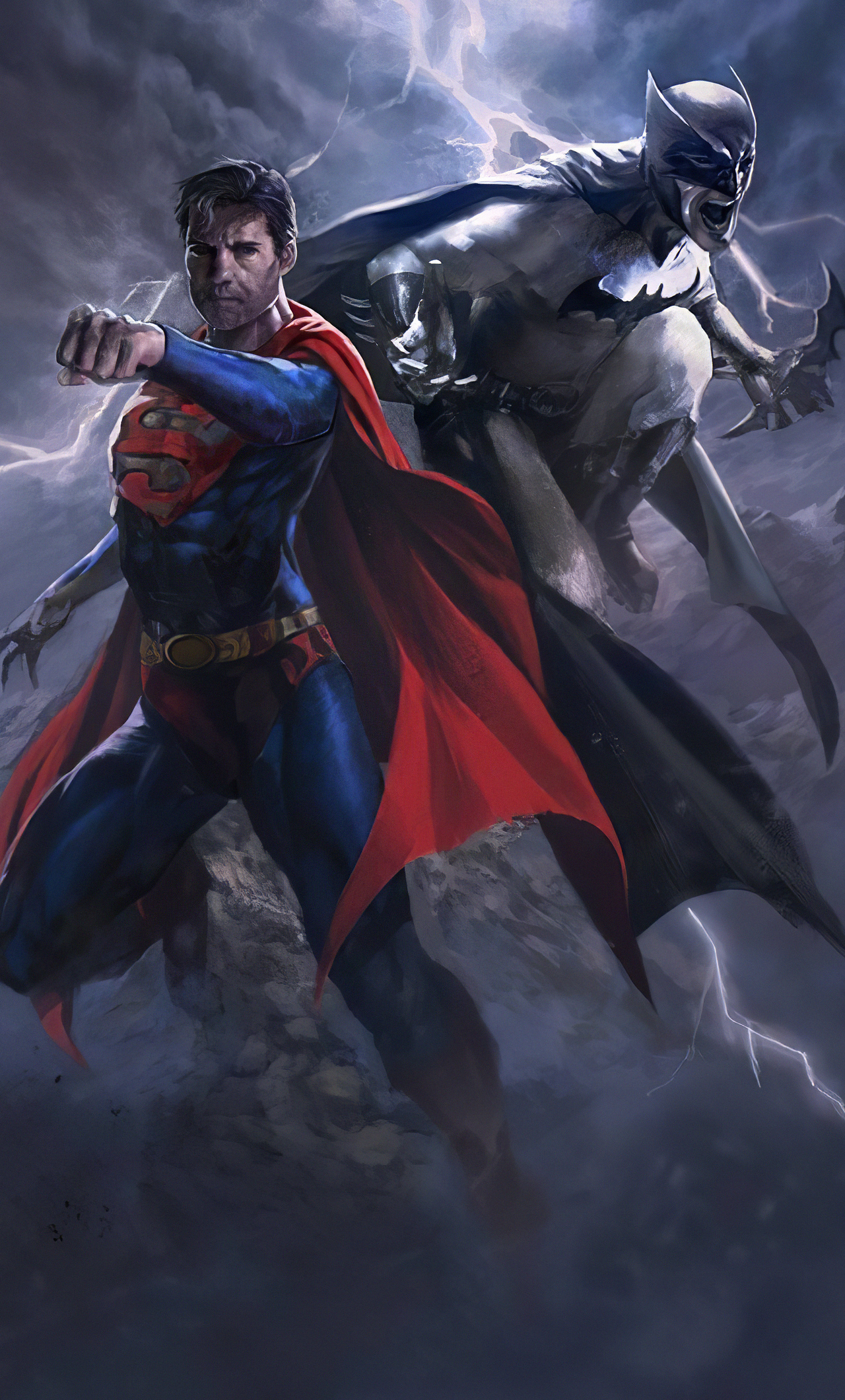 Superman Ready For Fight Wallpapers