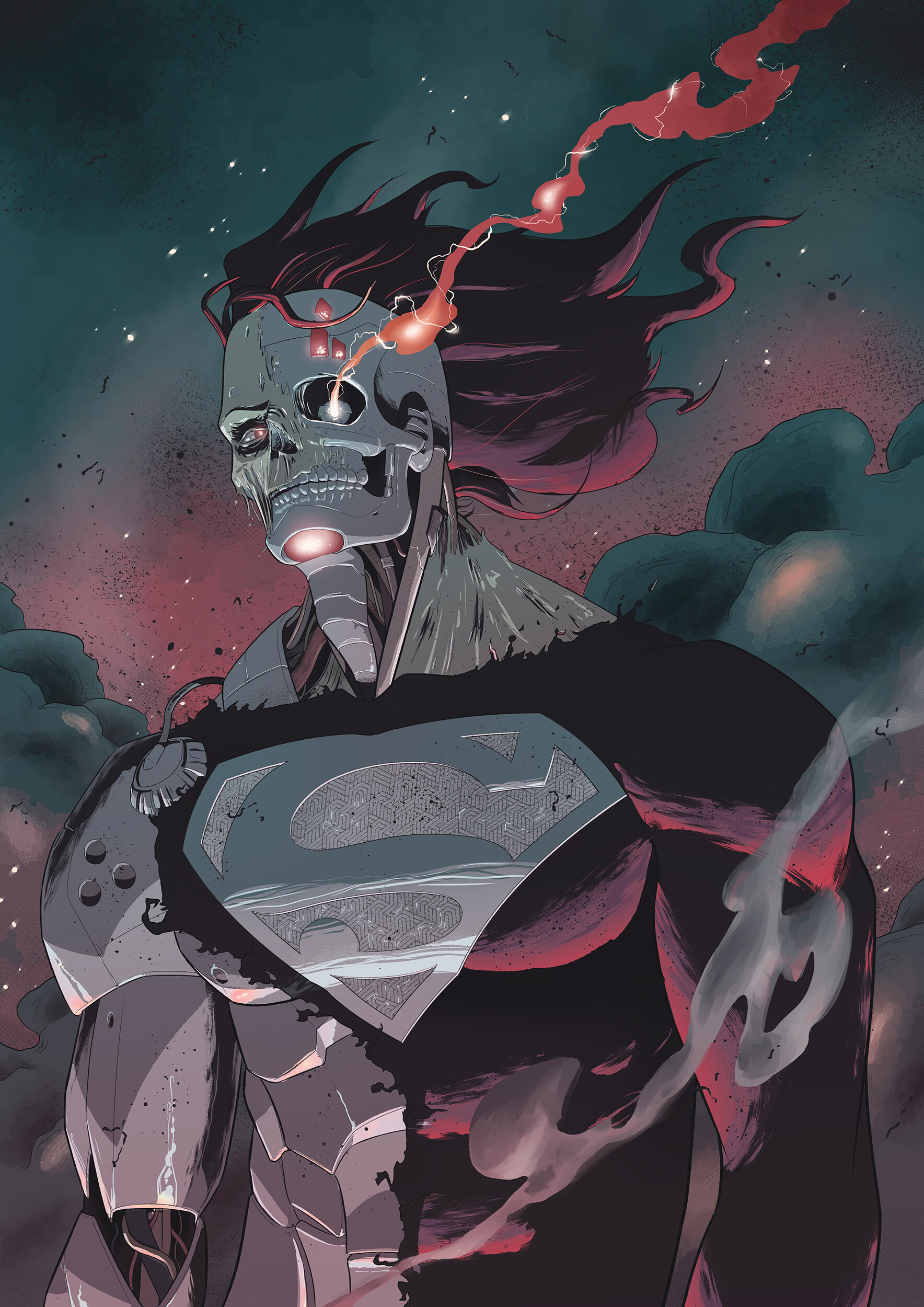 Superman X Cyborg Superman Cool Art Wallpapers