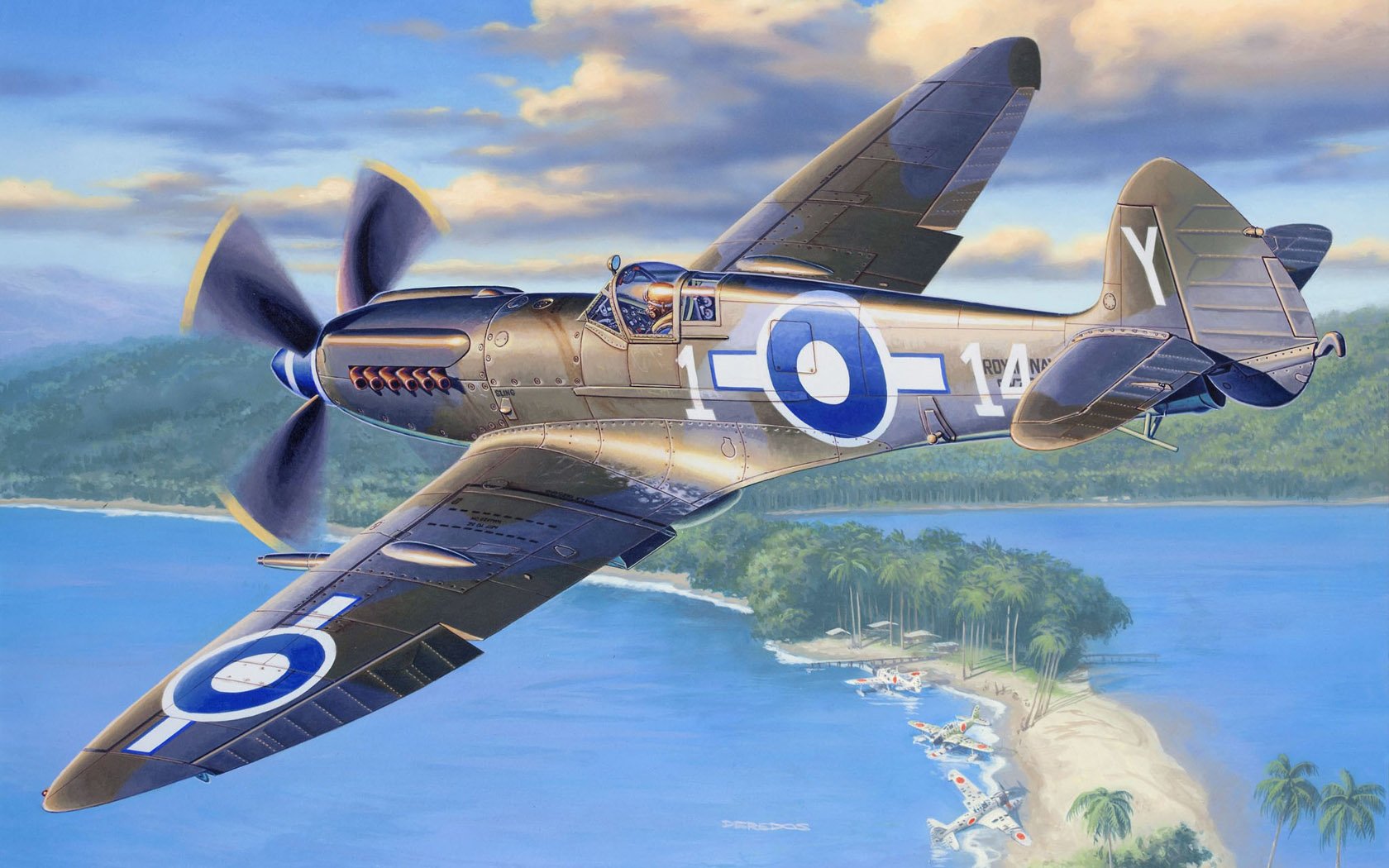 Supermarine Seafire Wallpapers