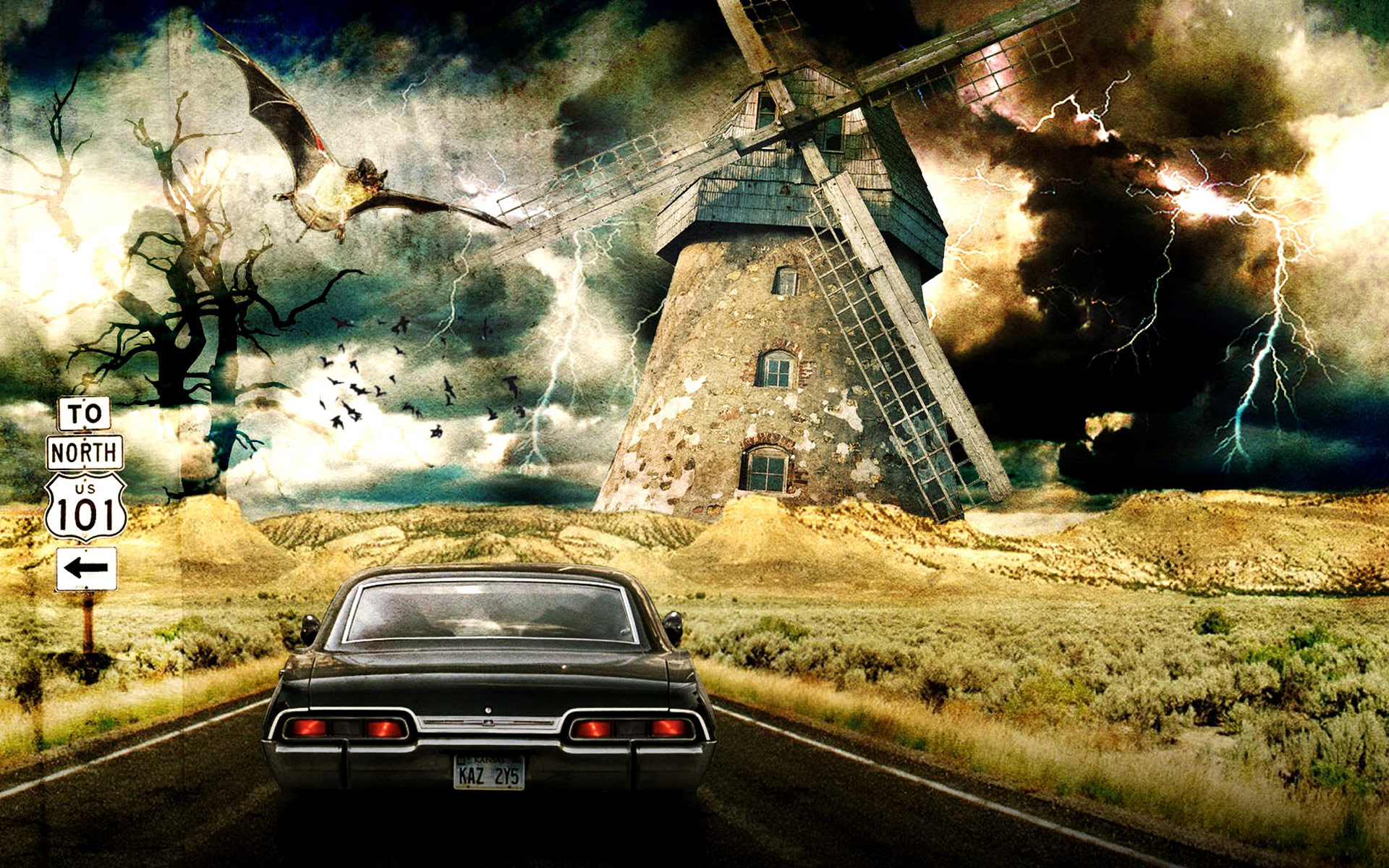 Supernatural Impala Wallpapers