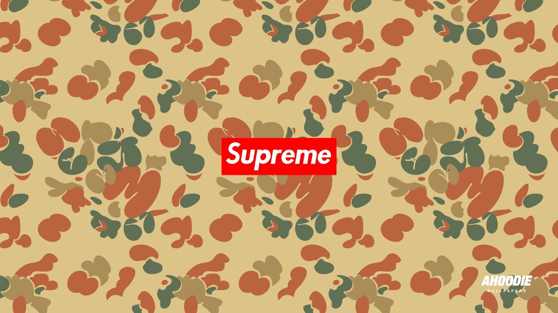 Supreme Bape Background