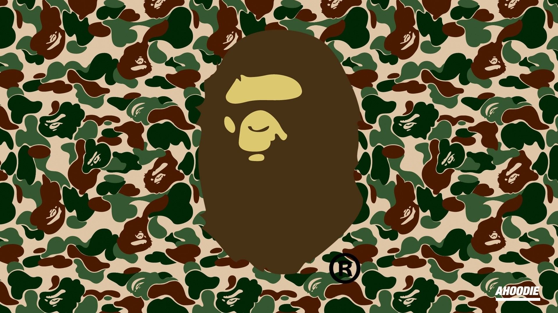 Supreme Bape Background