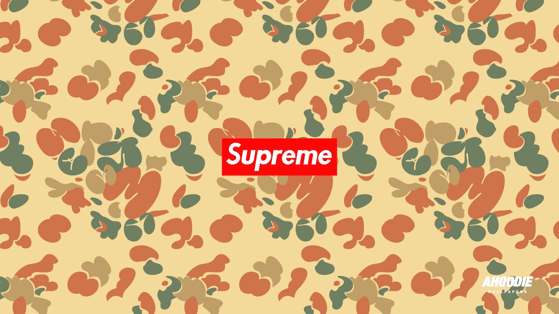 Supreme Bape Background