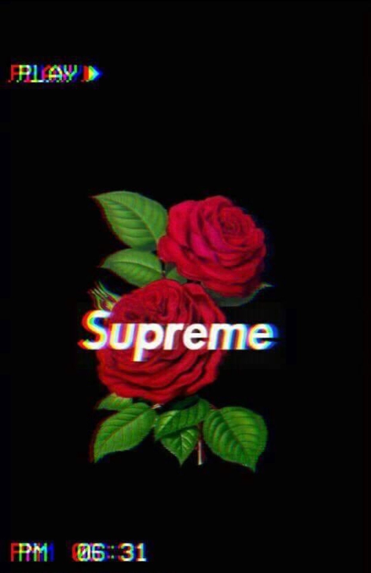 Supreme Black Wallpapers