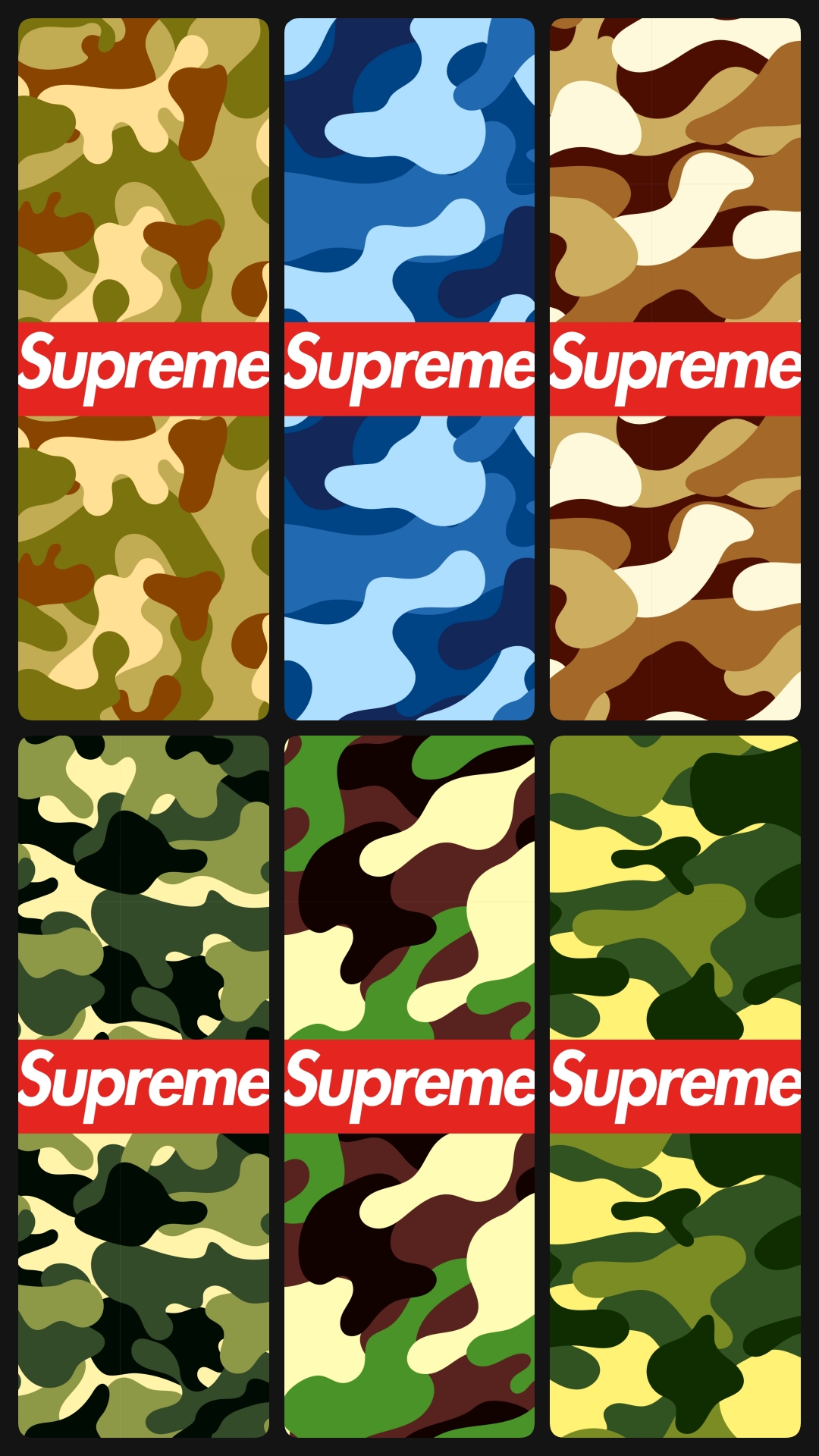 Supreme Camo Wallpapers