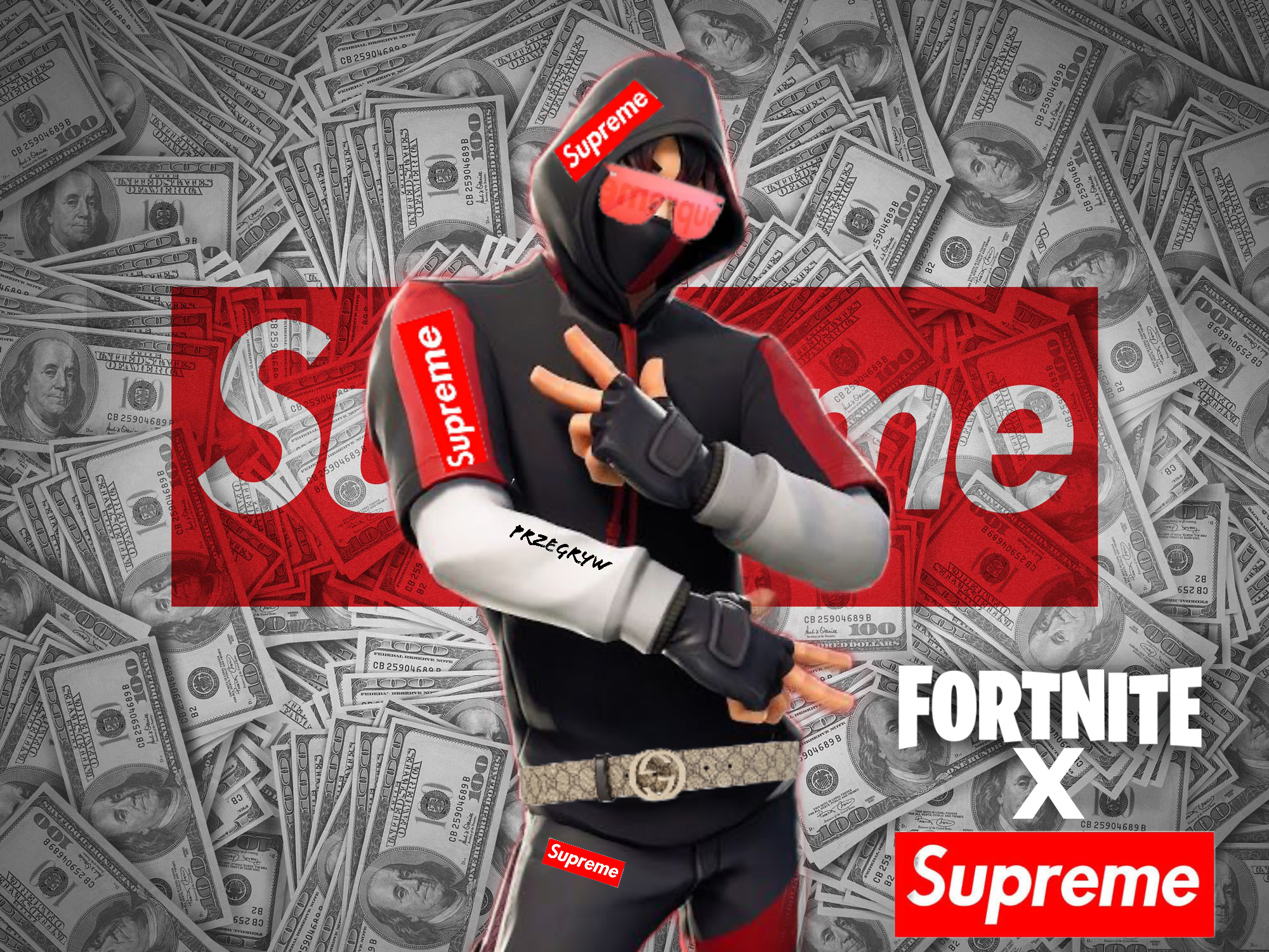 Supreme Fortnite Wallpapers