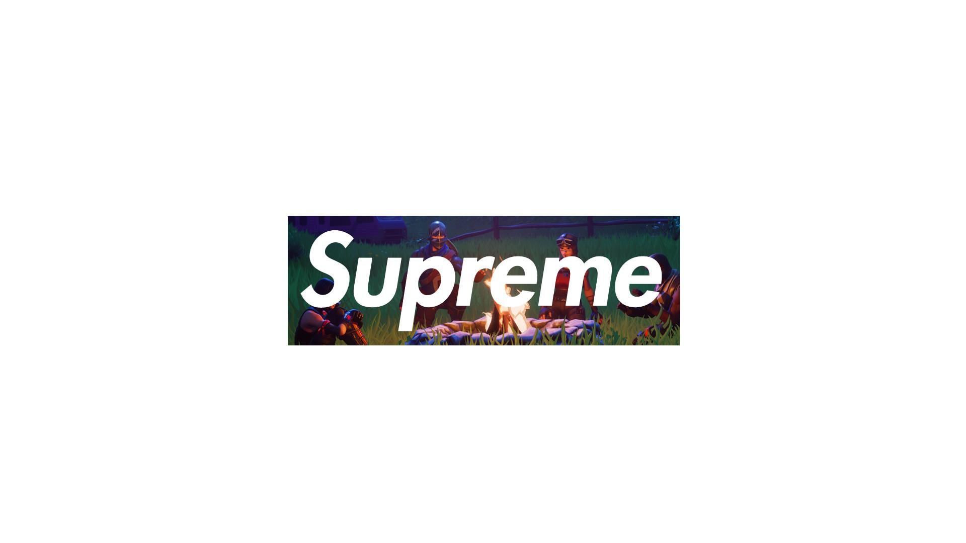 Supreme Fortnite Wallpapers