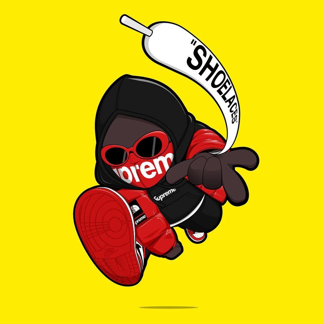 Supreme Hypebeast Cartoon Wallpapers