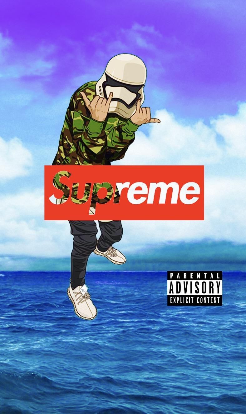 Supreme Hypebeast Cartoon Wallpapers