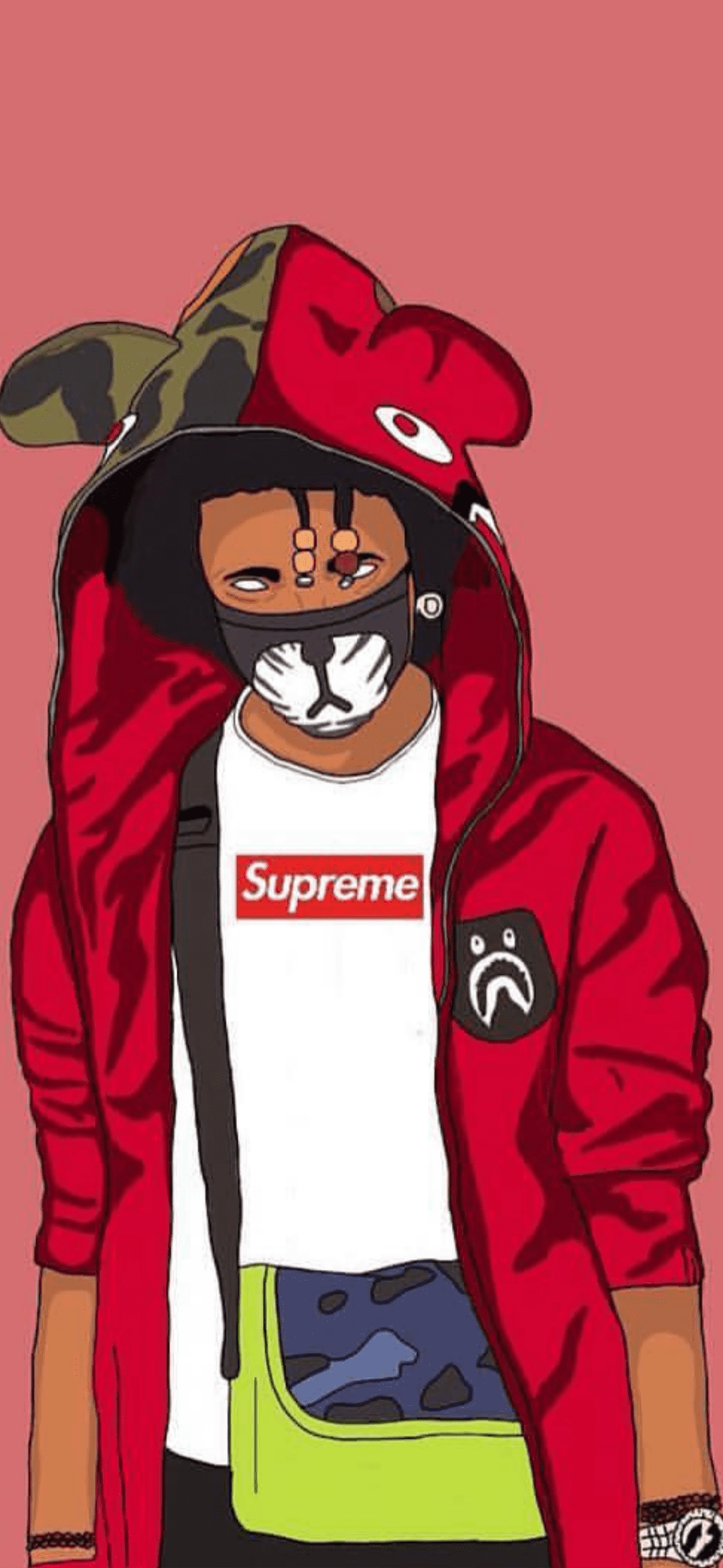 Supreme Iphone 6 Wallpapers