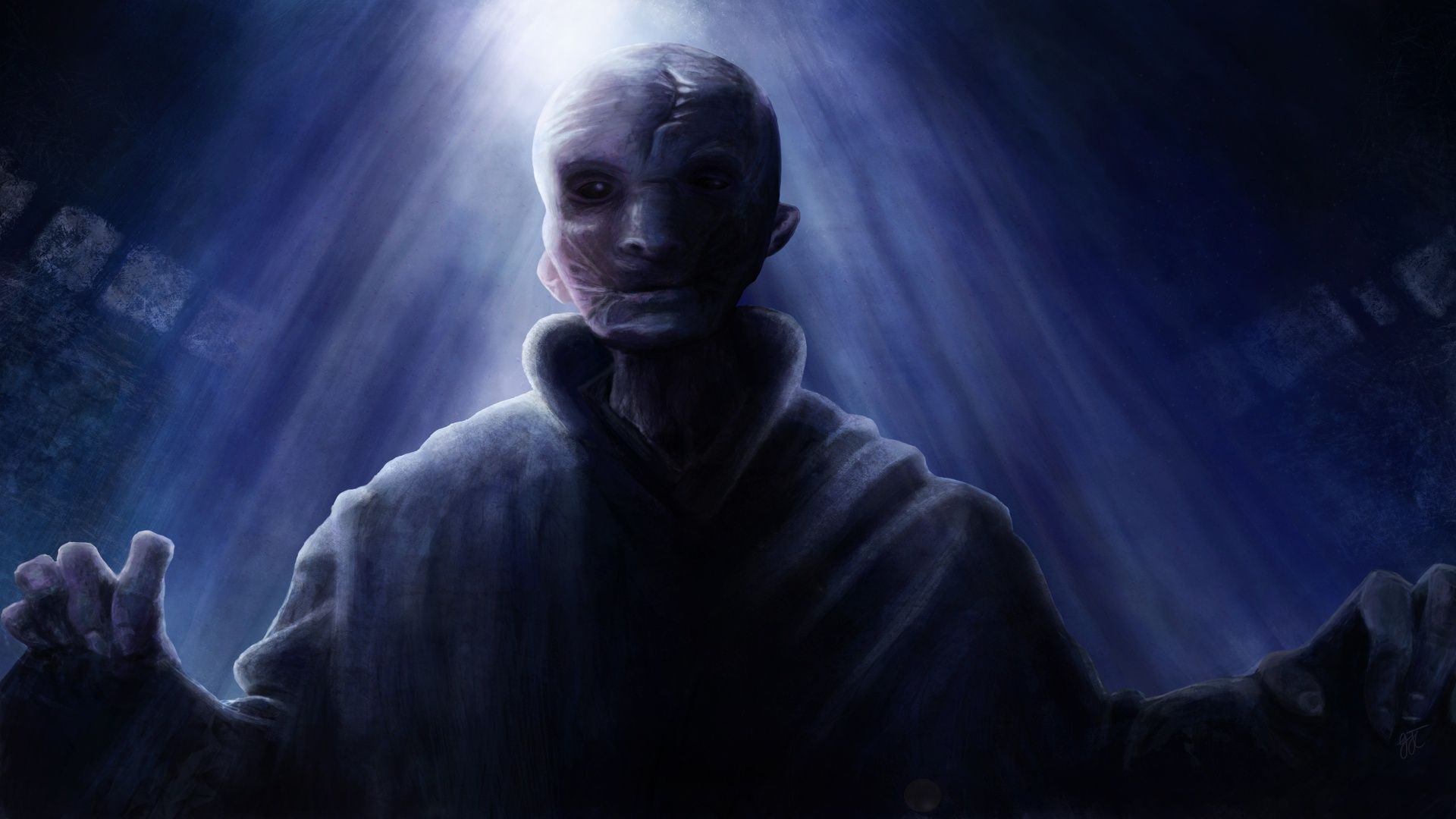 Supreme Leader Snoke Minimalist Wallpapers