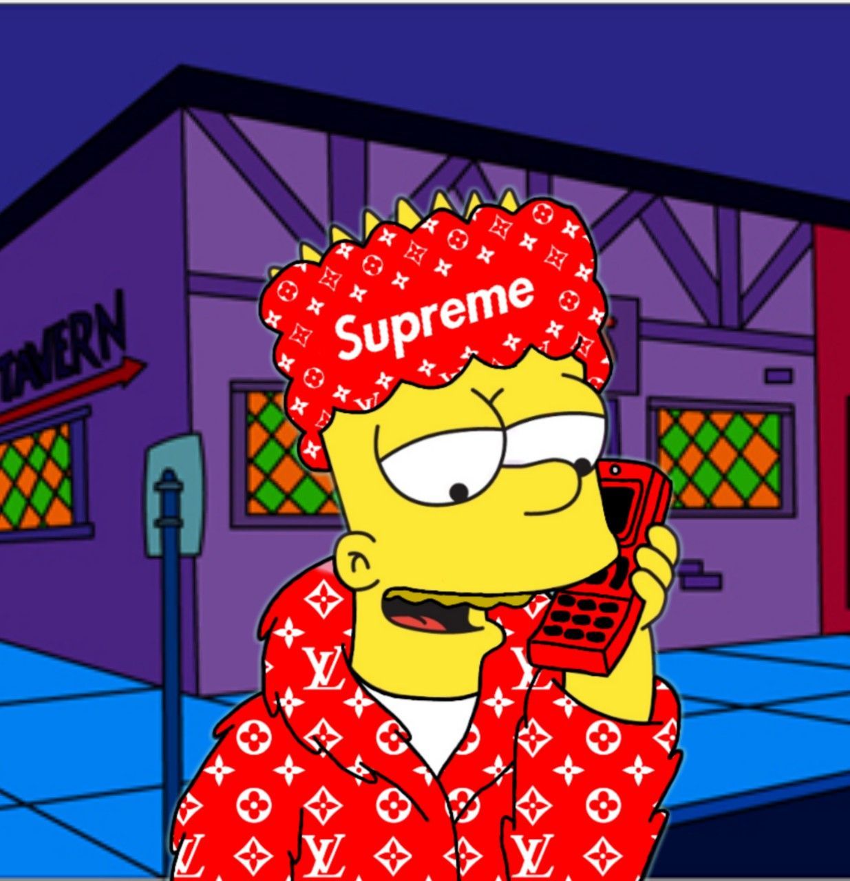 Supreme Simpsons Wallpapers