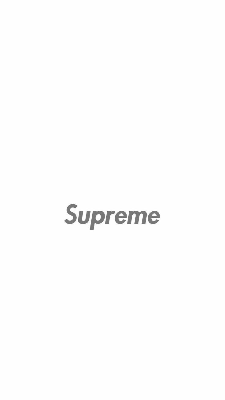 Supreme White Wallpapers