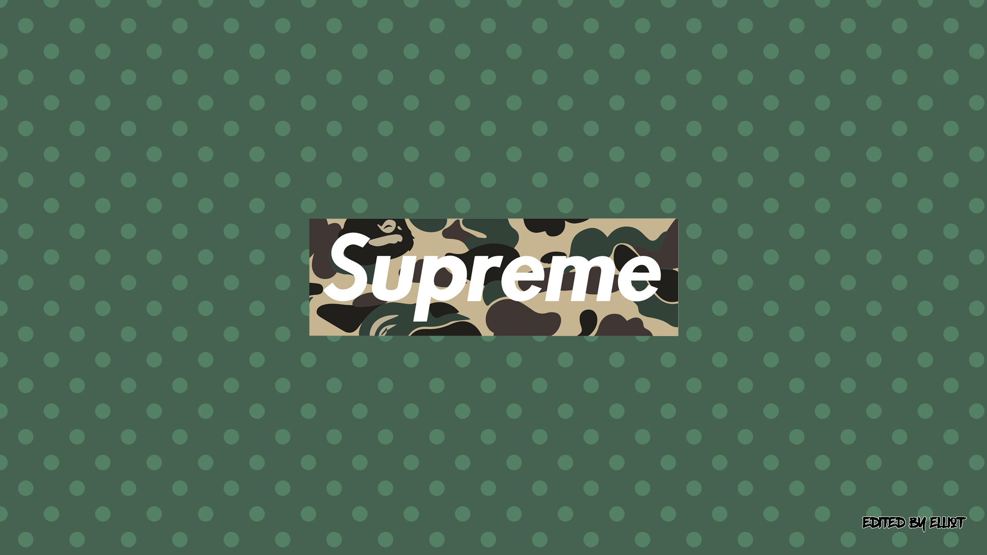 Supreme X Bape Wallpapers