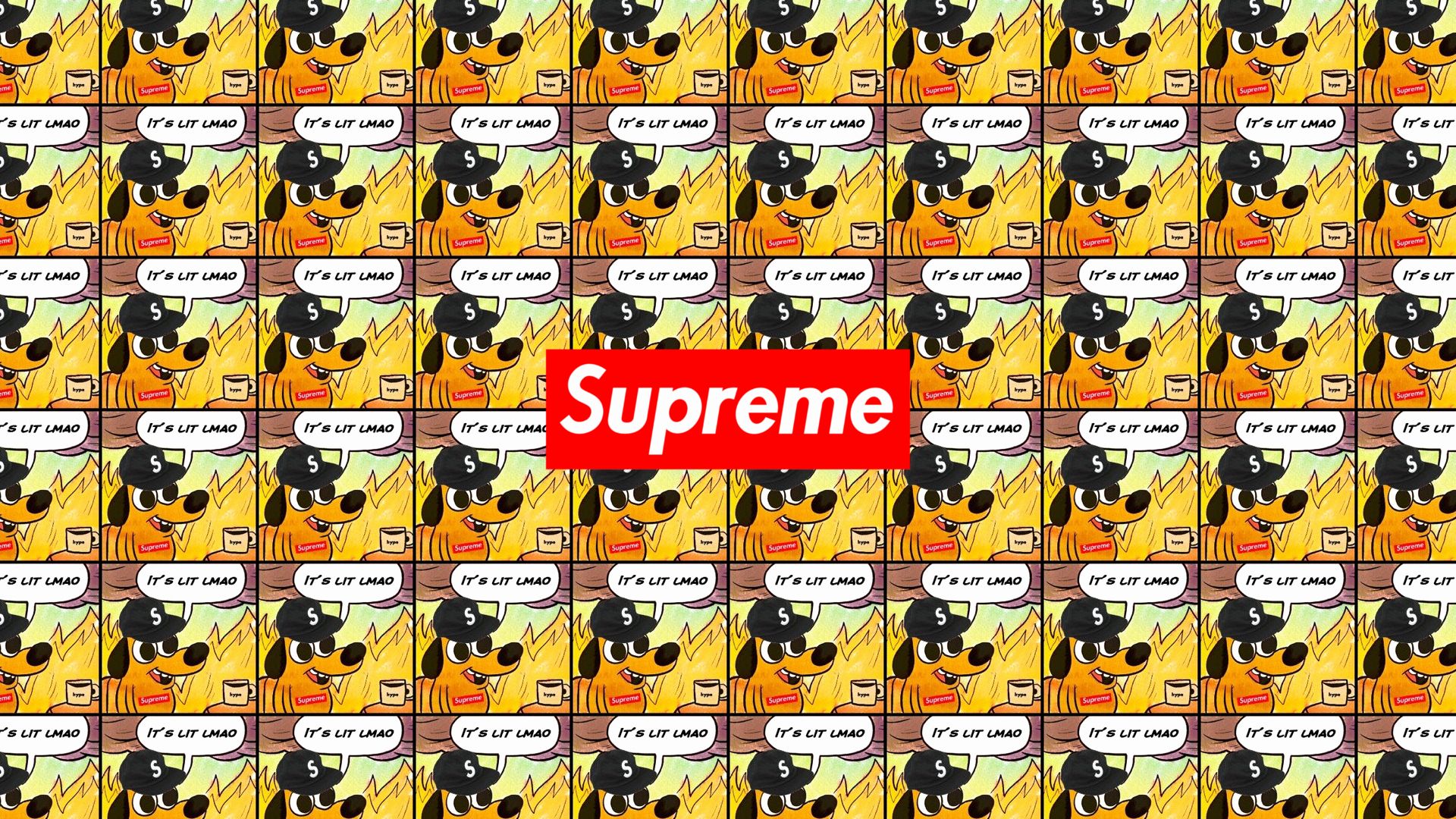 Supreme X Bape Wallpapers