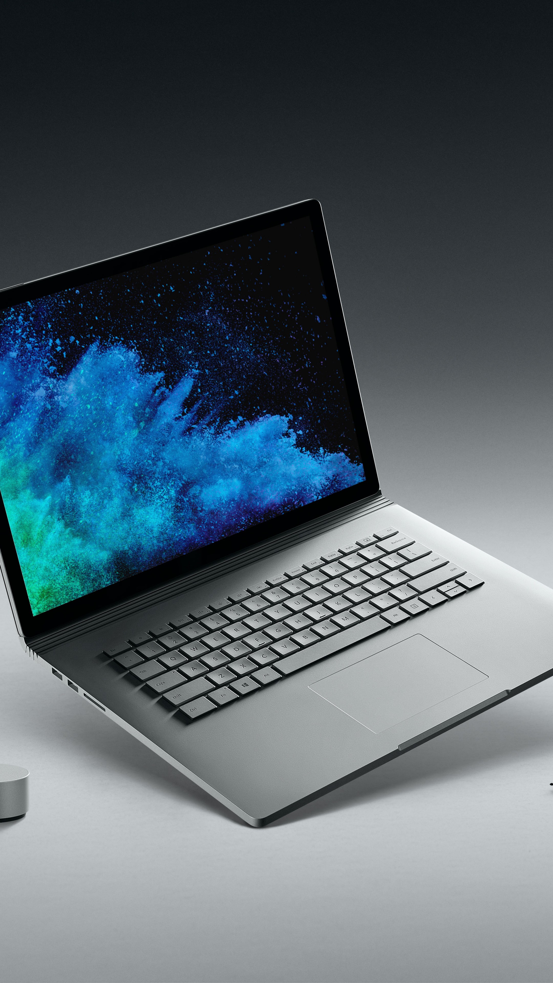 Surface Book Blue Stock Wallpapers
