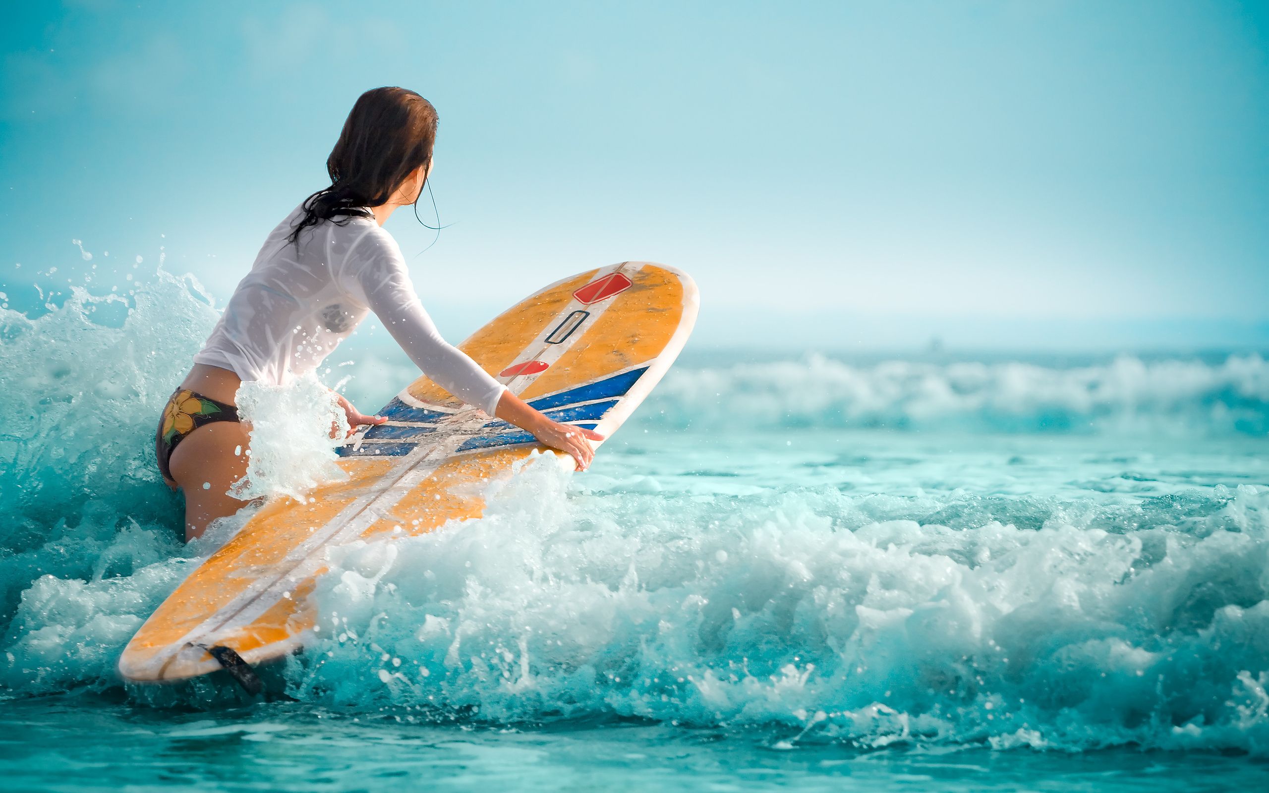 Surfer Girl Wallpapers