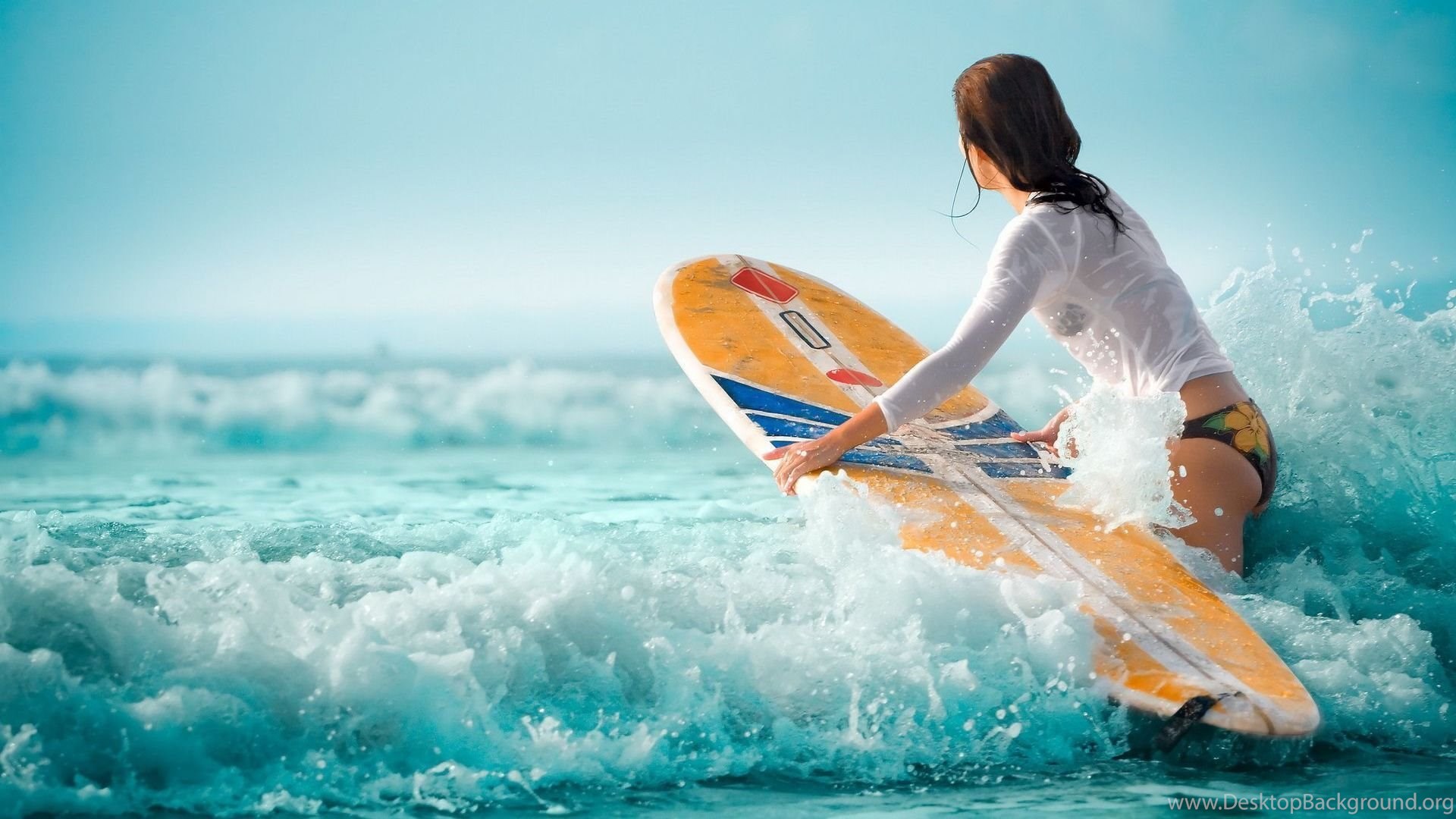 Surfer Girl Wallpapers